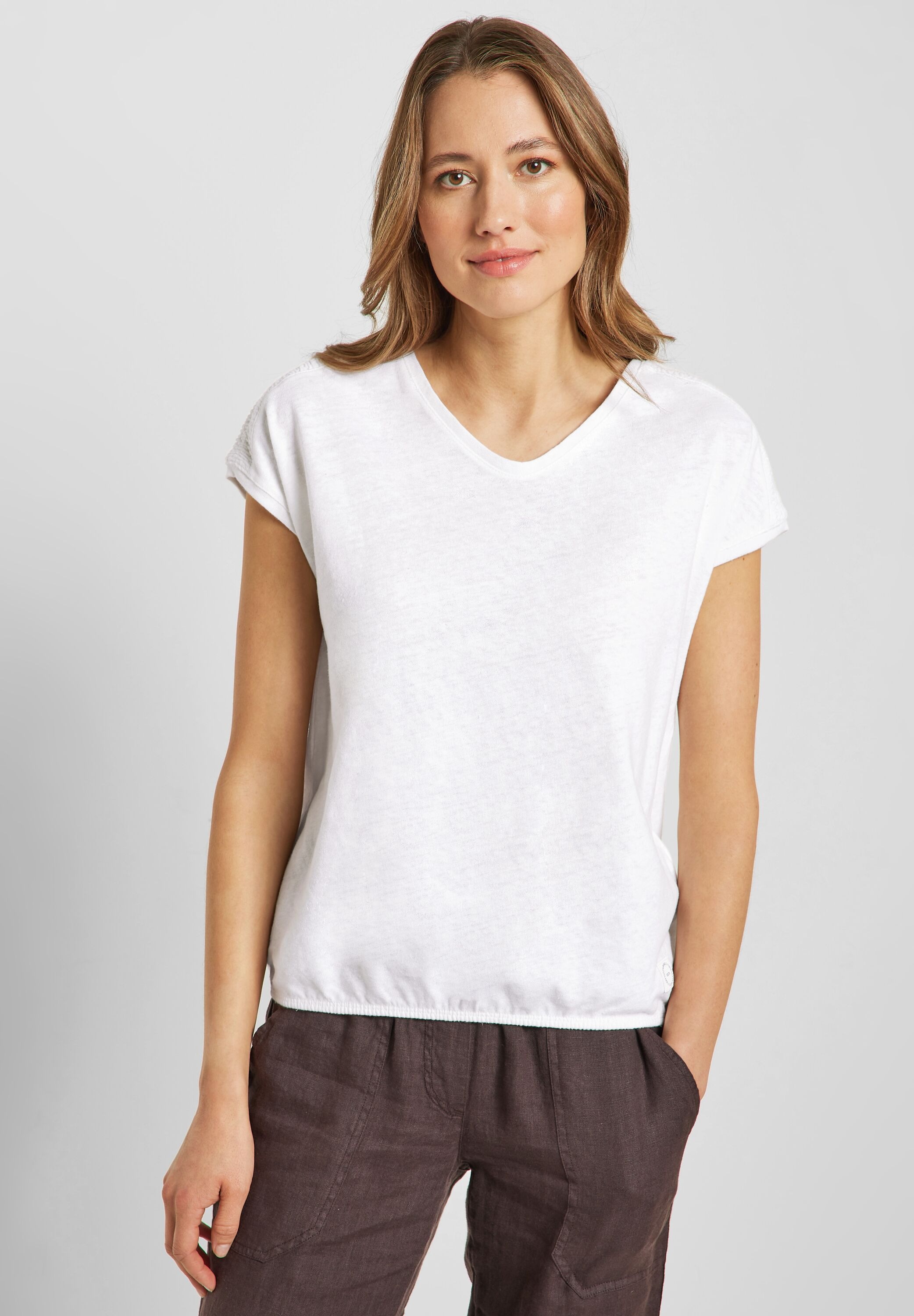 Cecil T-Shirt in Unifarbe