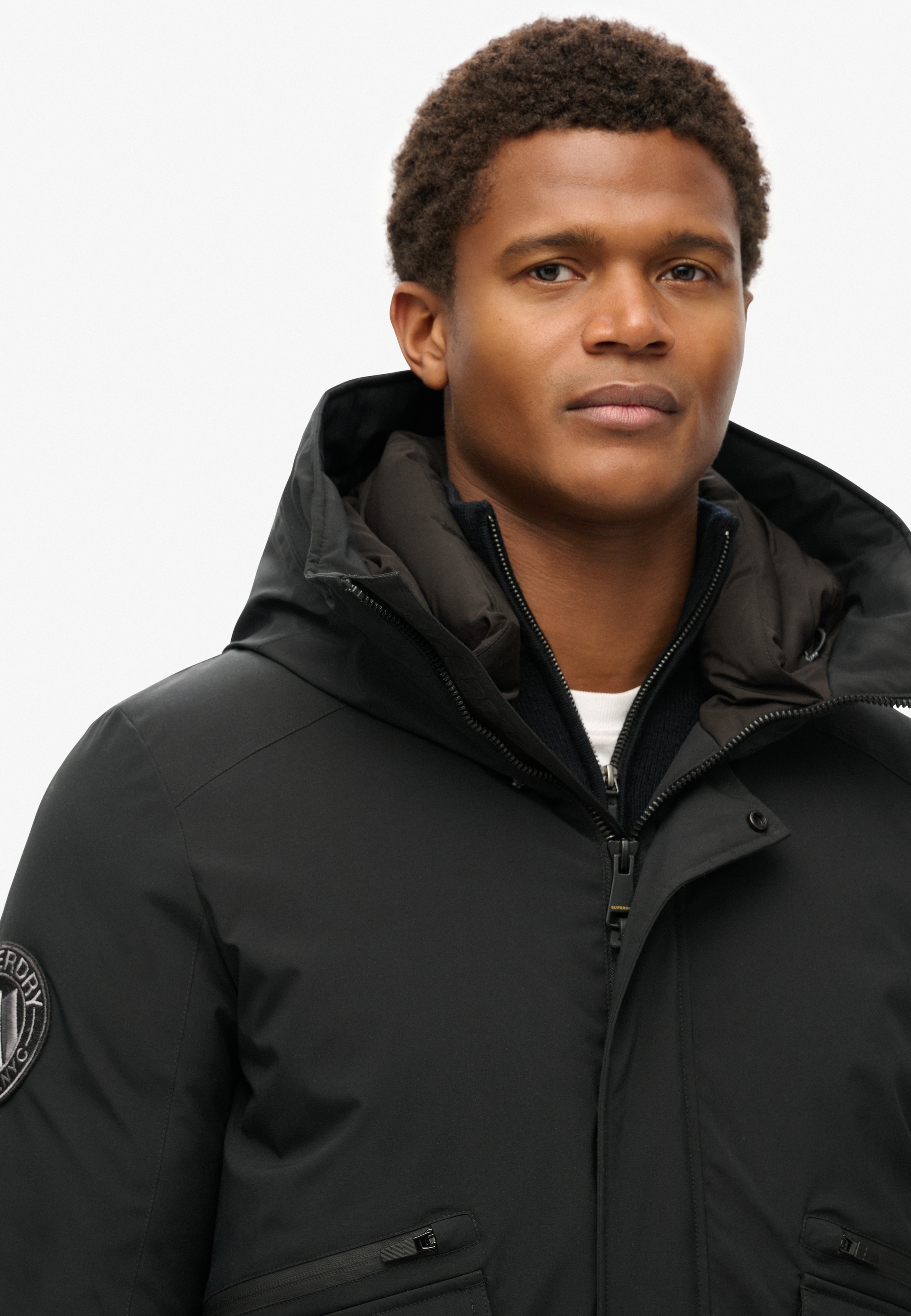 Superdry Steppjacke »CITY PADDED BOMBER JACKET« ohne Kapuze