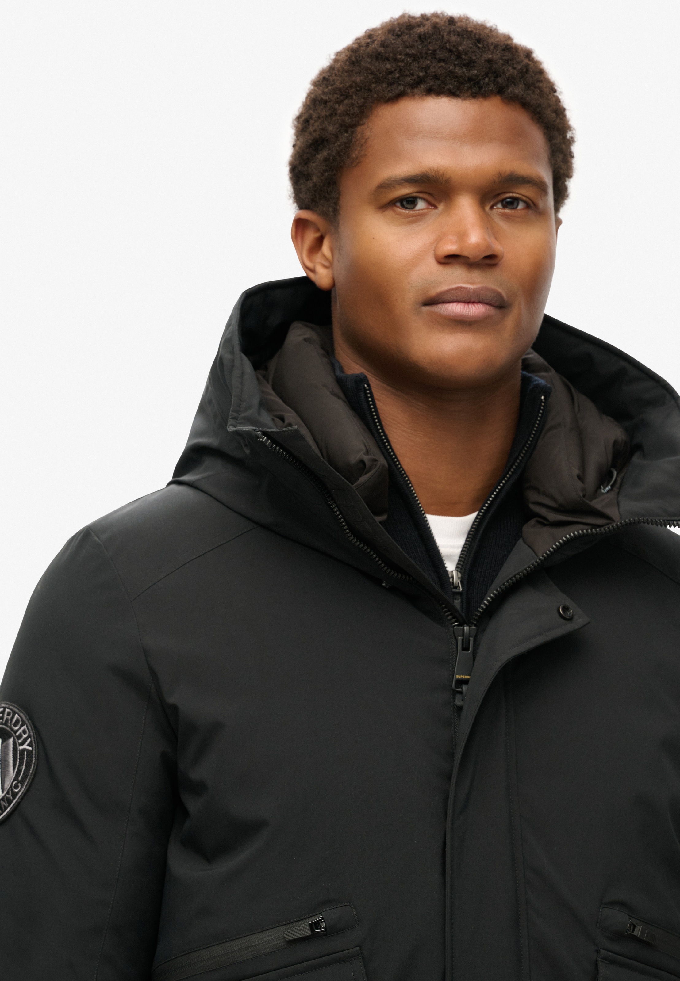 Thumbnail - Superdry Steppjacke "CITY PADDED BOMBER JACKET" ohne Kapuze