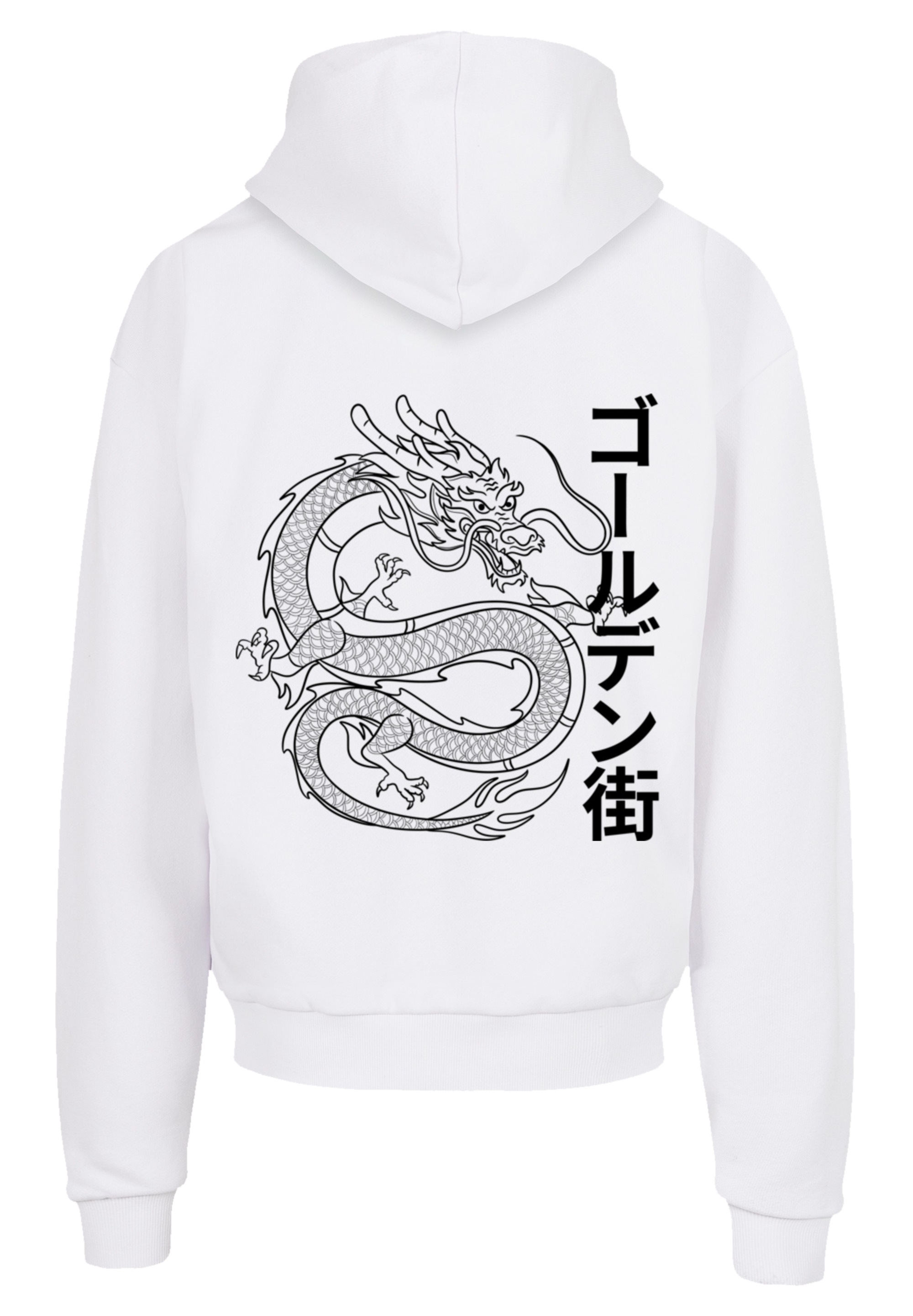 F4NT4STIC Kapuzenpullover »Drache Golden Gai«, Print