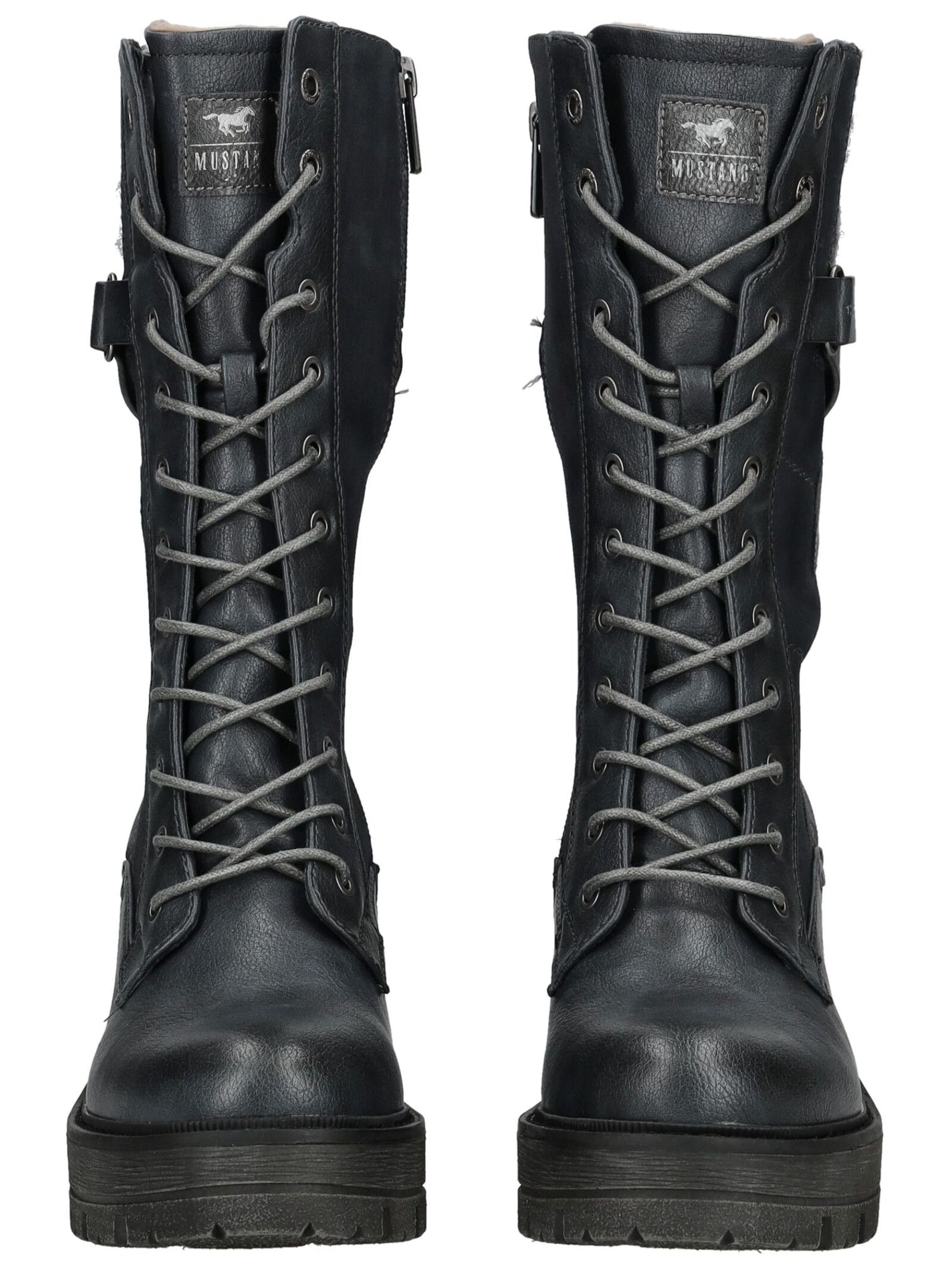 Mustang Shoes Schnürstiefel »Mustang Shoes Stiefel Lederimitat/Textil«
