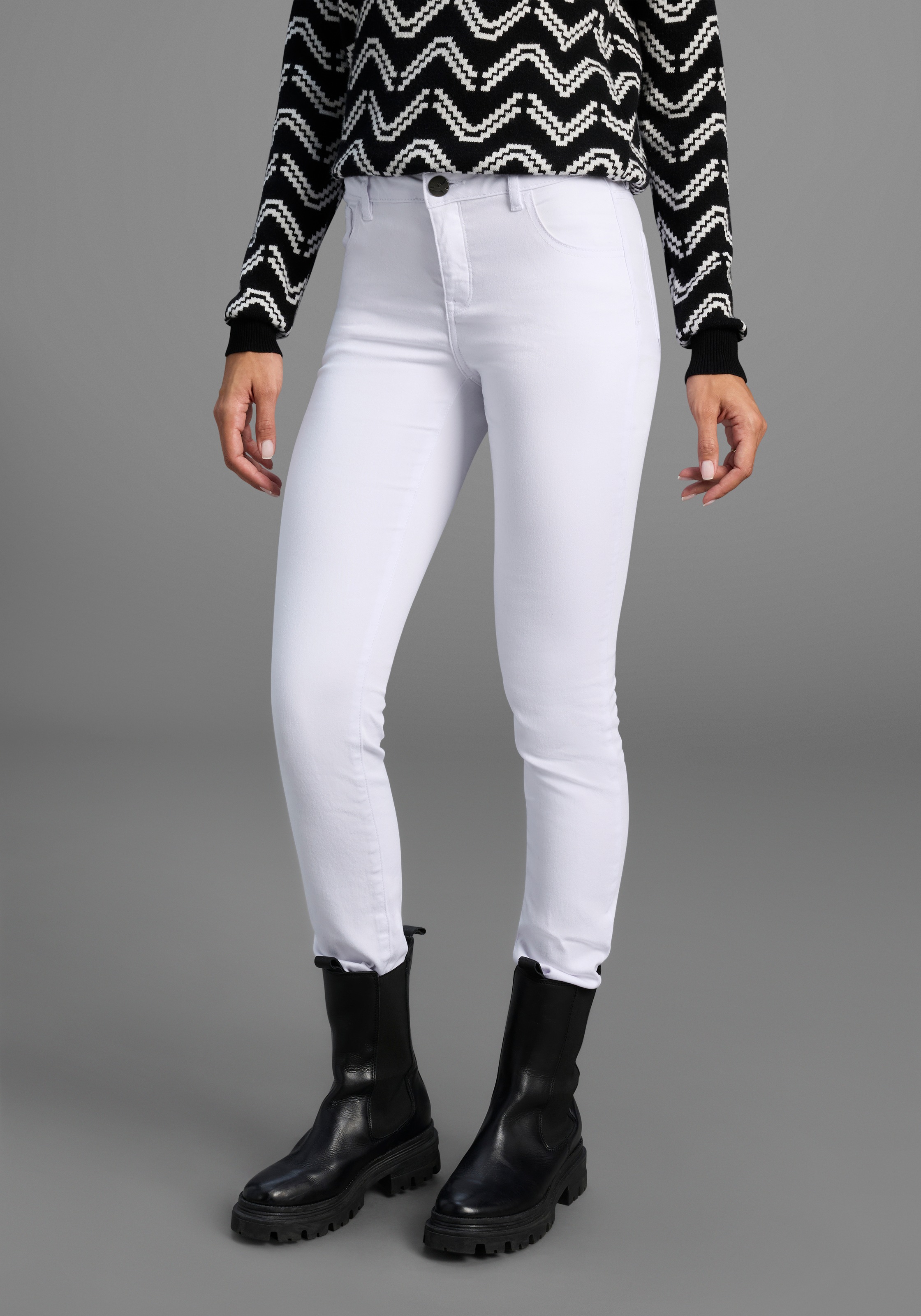 Arizona Skinny-fit-Jeans "Ultra-Stretch", extra-enger Beinverlauf, normale günstig online kaufen