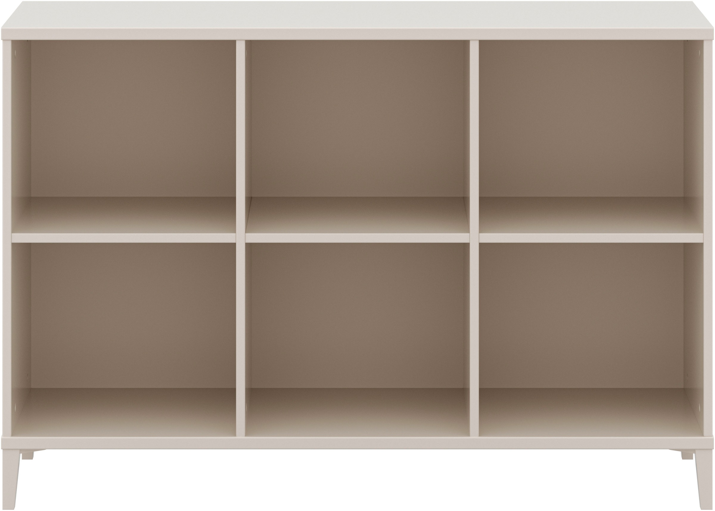 Thumbnail - YUNY by PAIDI Sideboard "SISTER LOU mit 6 offenen Fächern, Breite 123 cm" stabiles und langlebiges Regal in Beige, geprü...