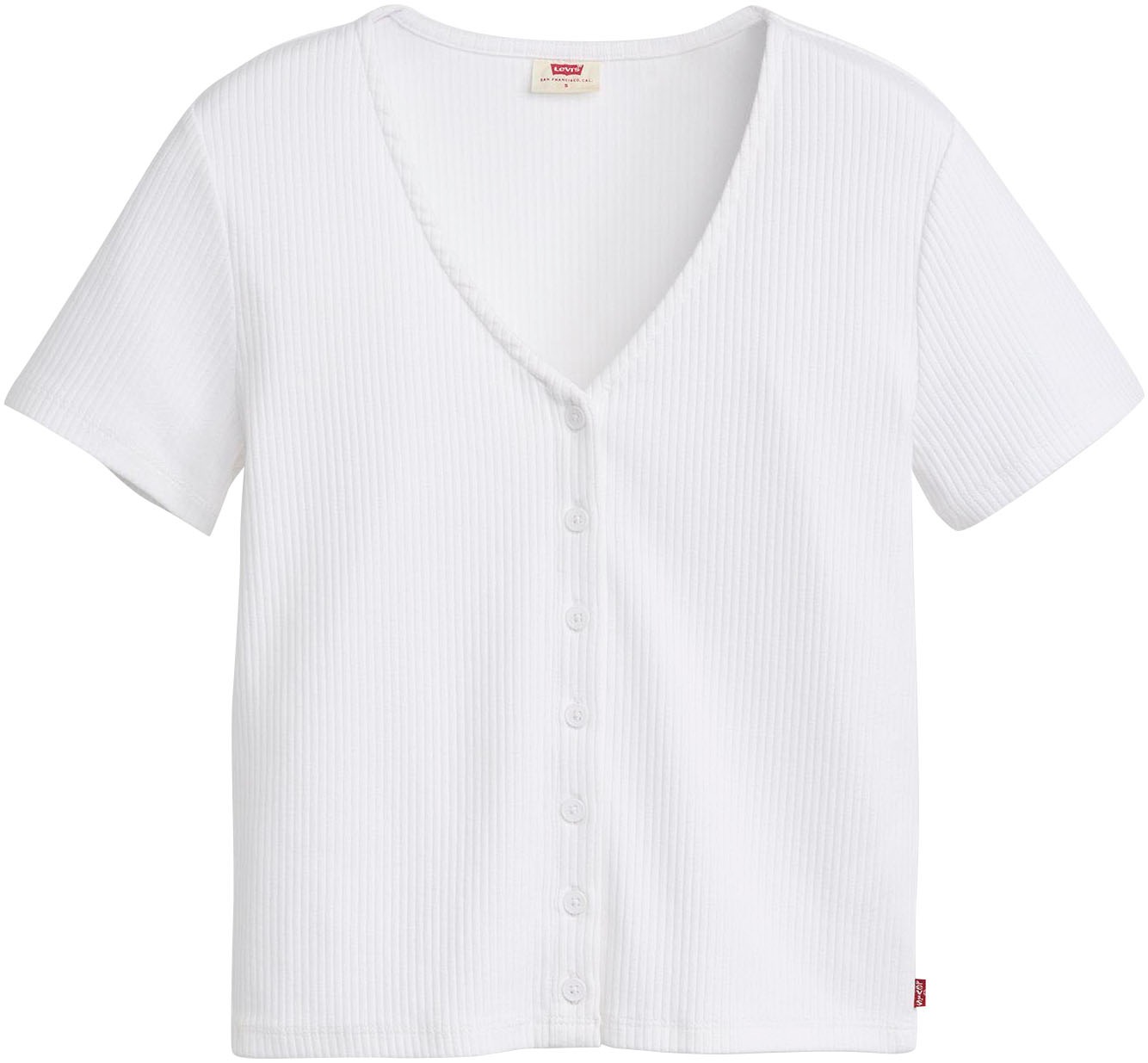 Thumbnail - Levis V-Shirt, mit Knopfleiste