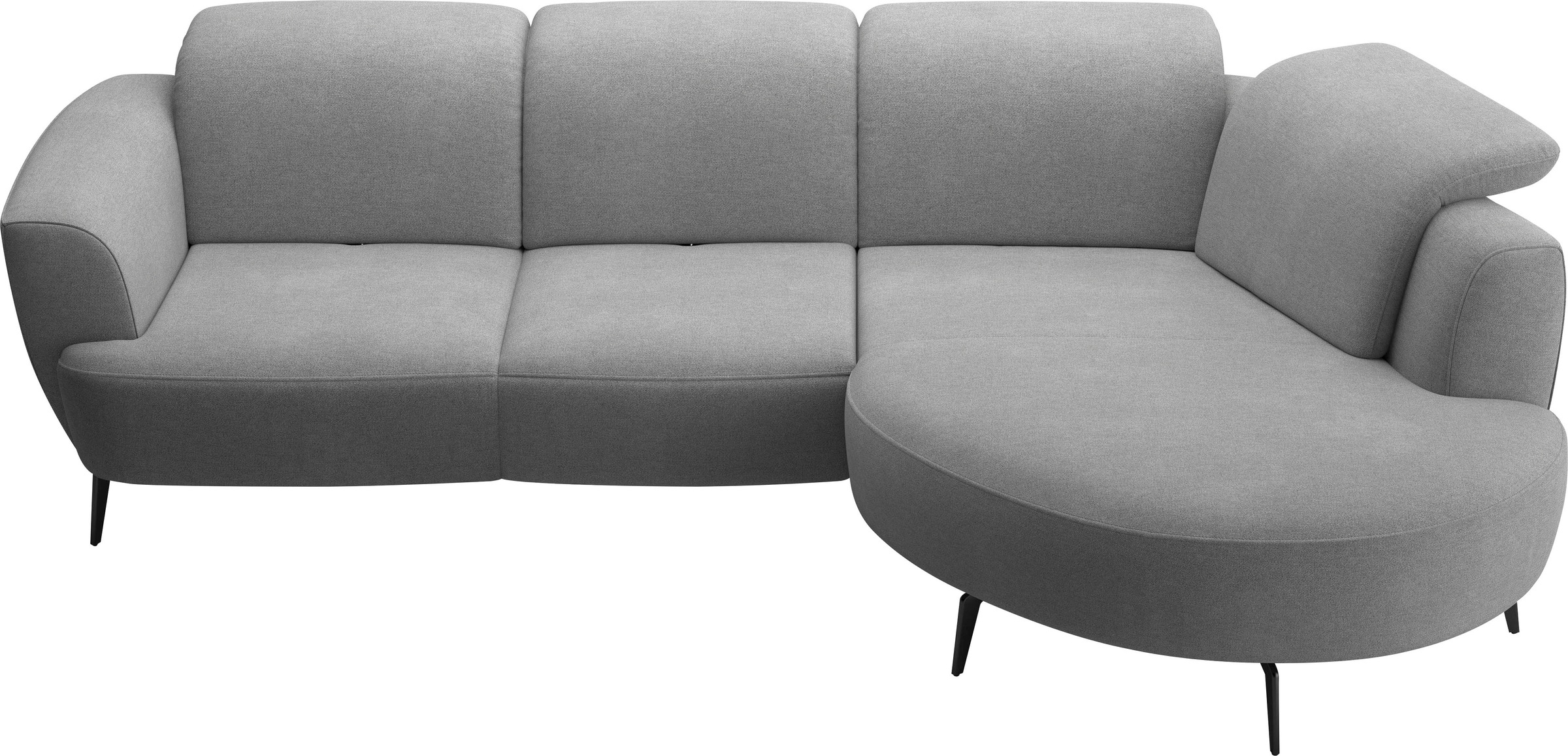 sit&more Ecksofa »Zoe«, ink.Sitztiefenverstellung, wahlweise mit Kopfteilverstellung