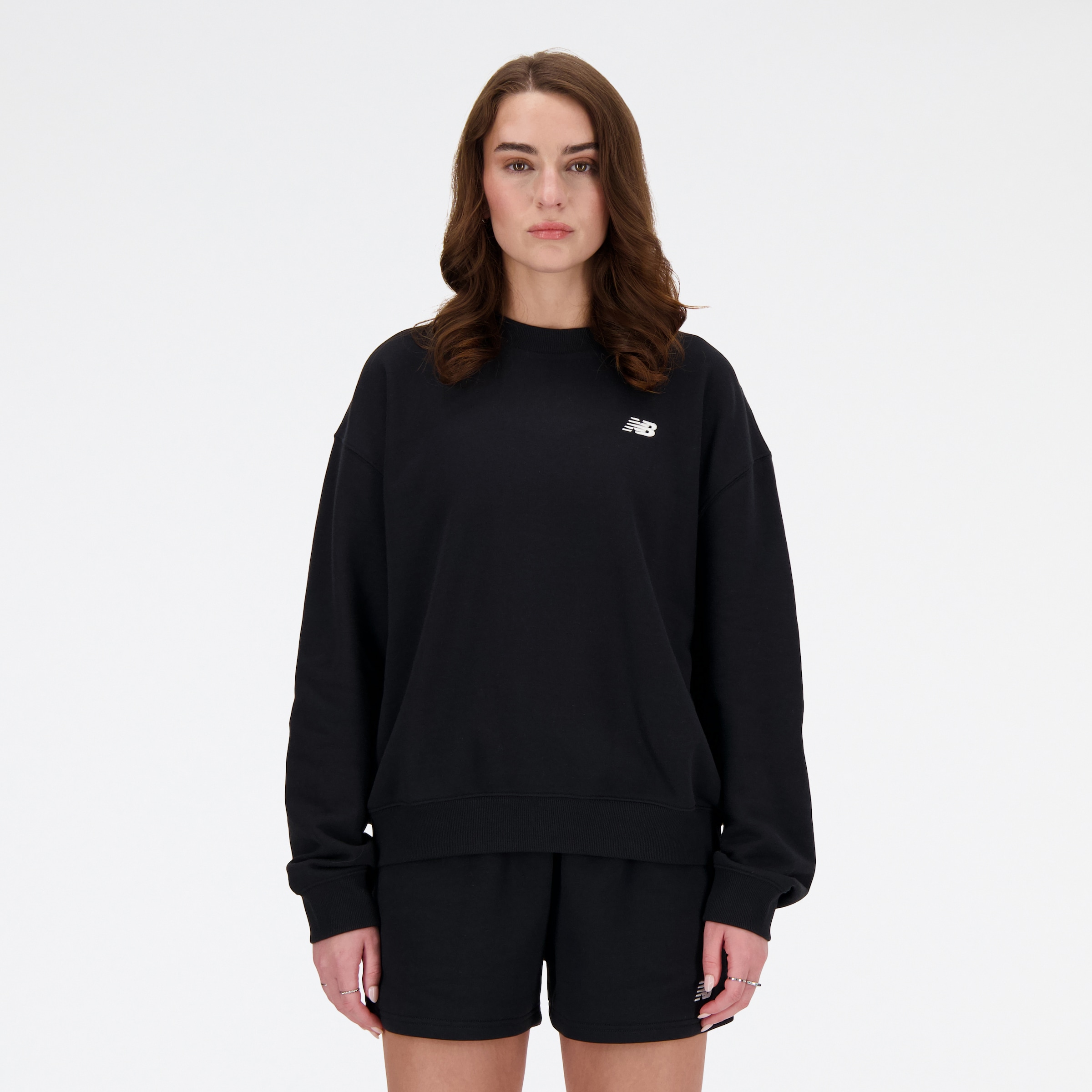 New Balance Sweatshirt "Sport Essentials French Terry Crew", aus Baumwolle günstig online kaufen