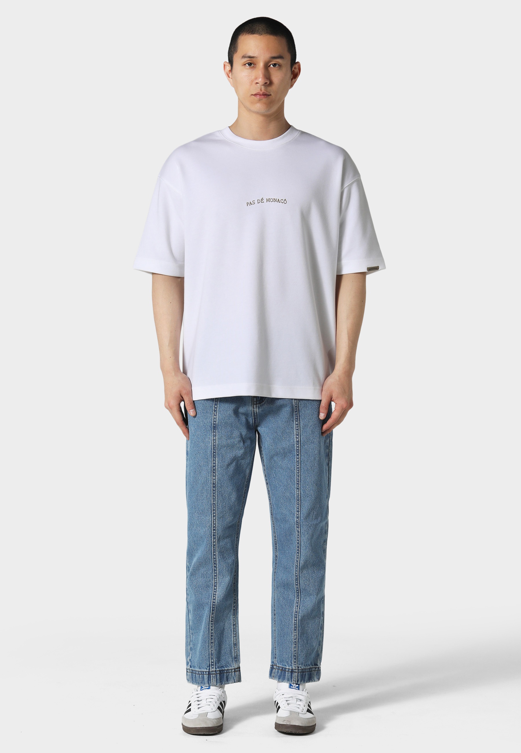 Pas De Monaco T-Shirt »Pas De Monaco BRODERIE T-SHIRT« 1 Stk.