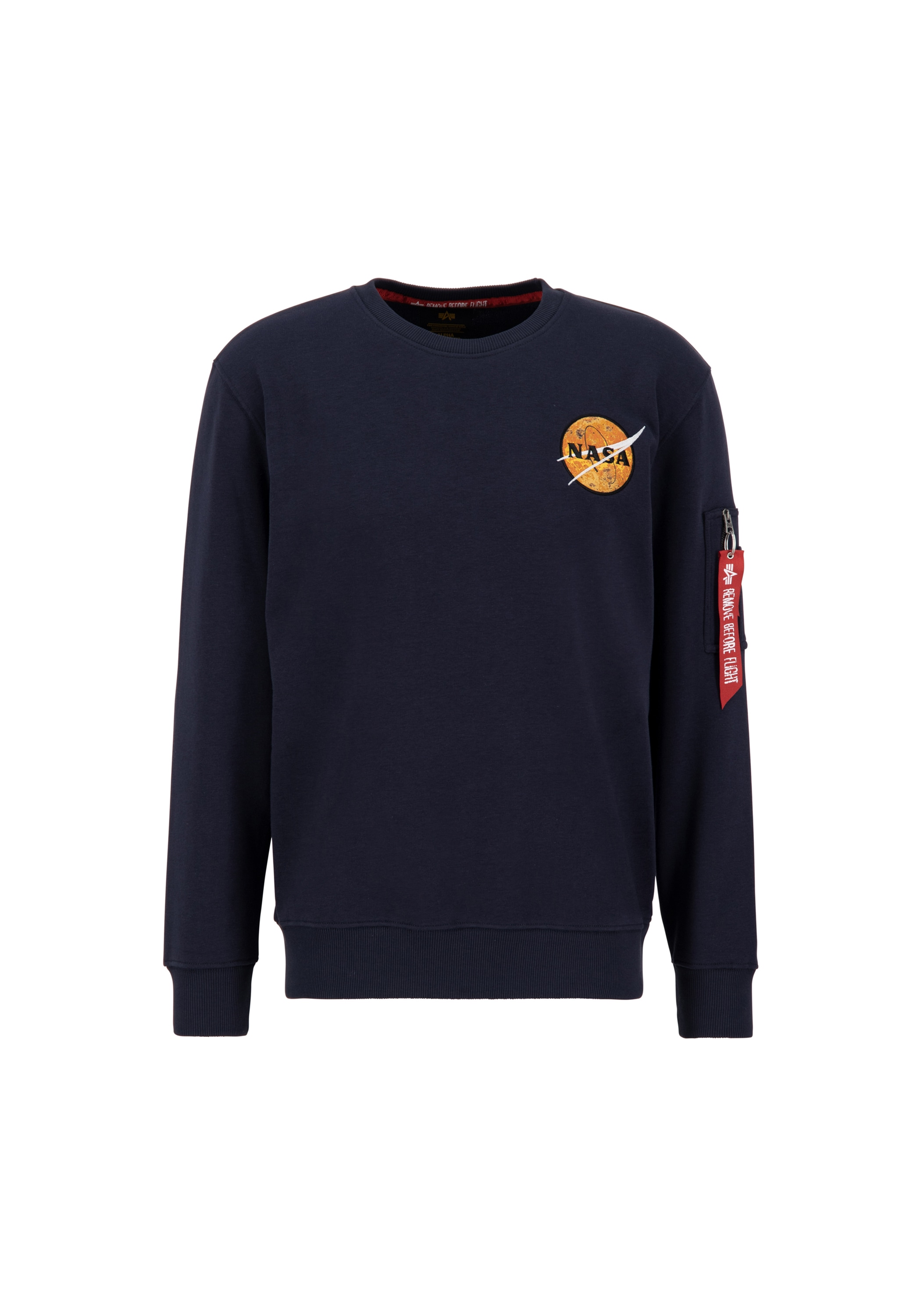 Alpha Industries Sweater "Alpha Industries Men - Sweatshirts NASA Davinci Sweater"