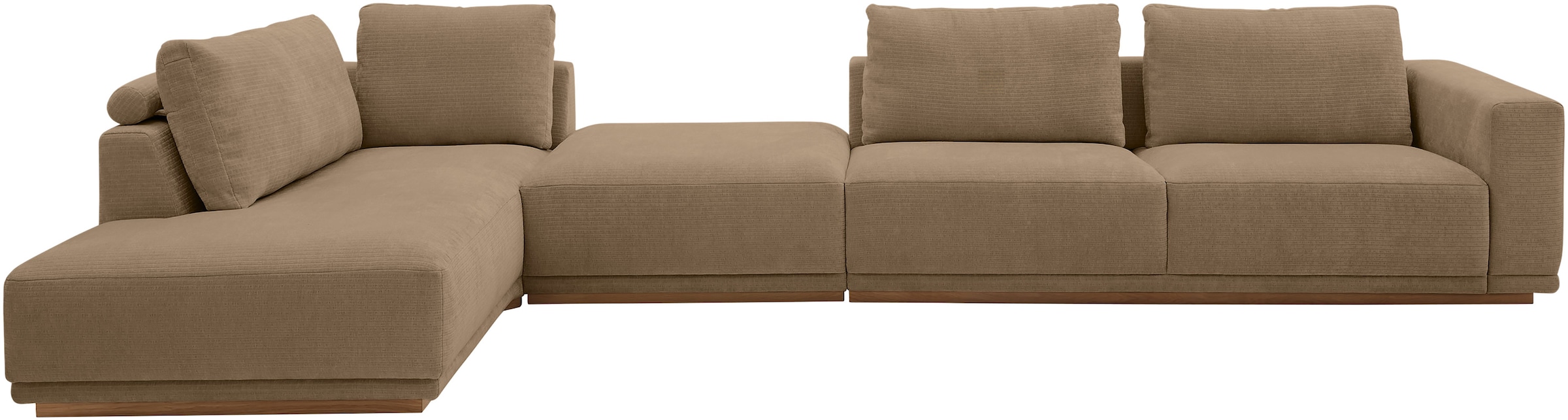 Musterring Wohnlandschaft Anreihsofa mit Armlehne rechts, Eckteil links mit günstig online kaufen