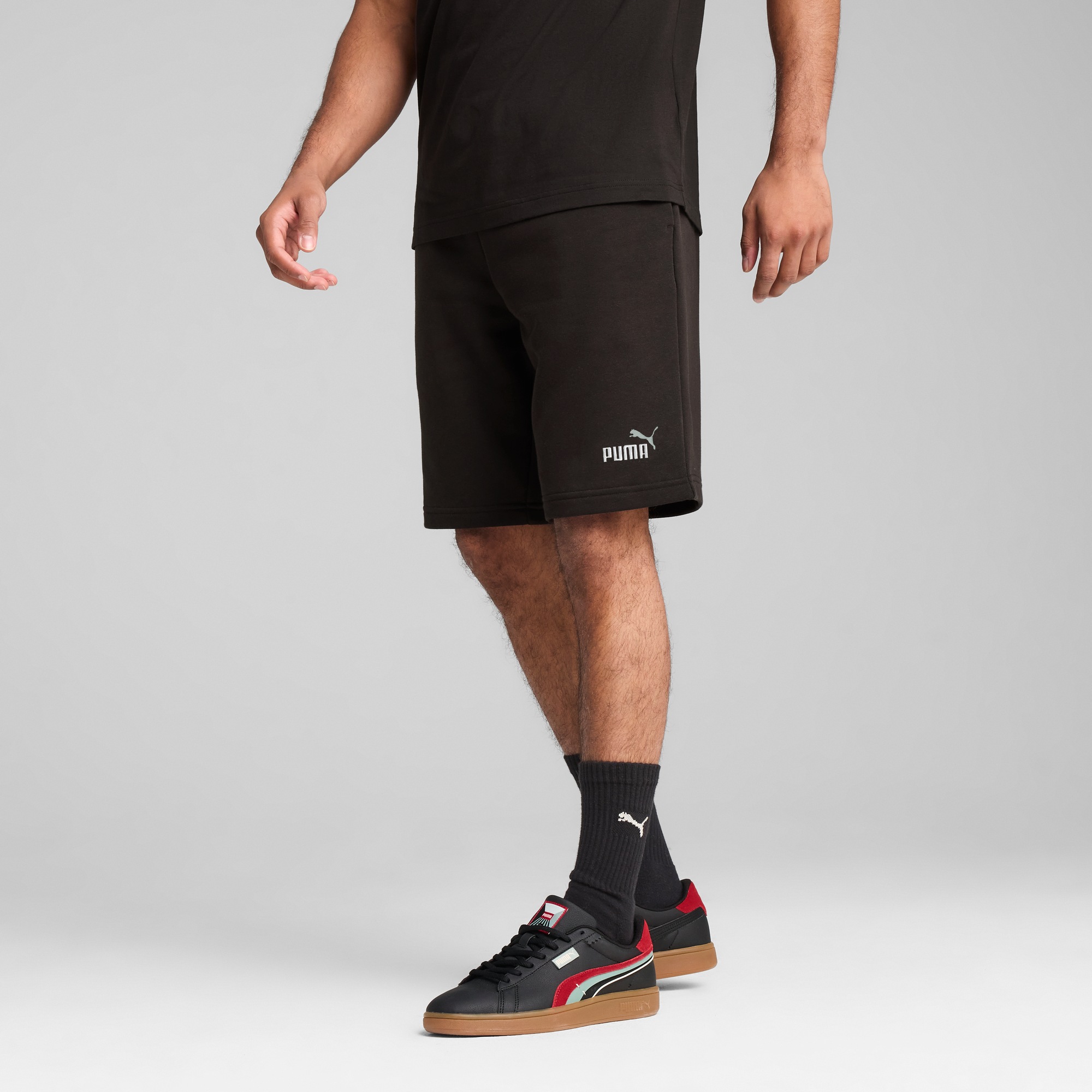 PUMA Trainingsshorts "ESS 2 COLOR NO. 1 LOGO SHORTS 10" TR" mit Eingrifftas günstig online kaufen