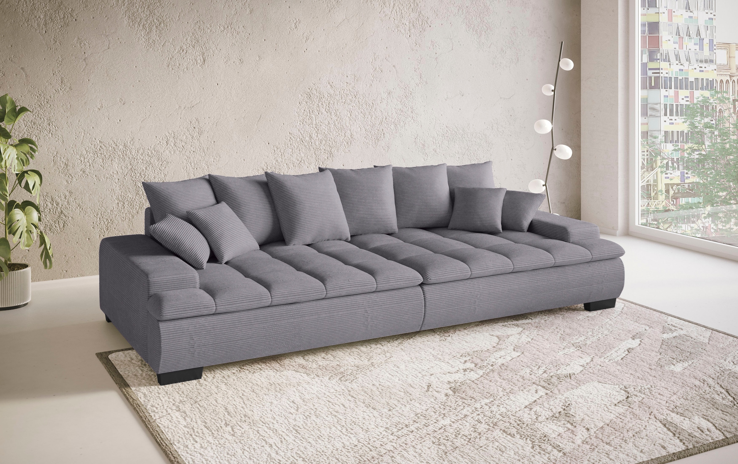 Mr. Couch Big-Sofa »Haiti II«, mit Kaltschaumpolsterung, bis 140 kg belastbar