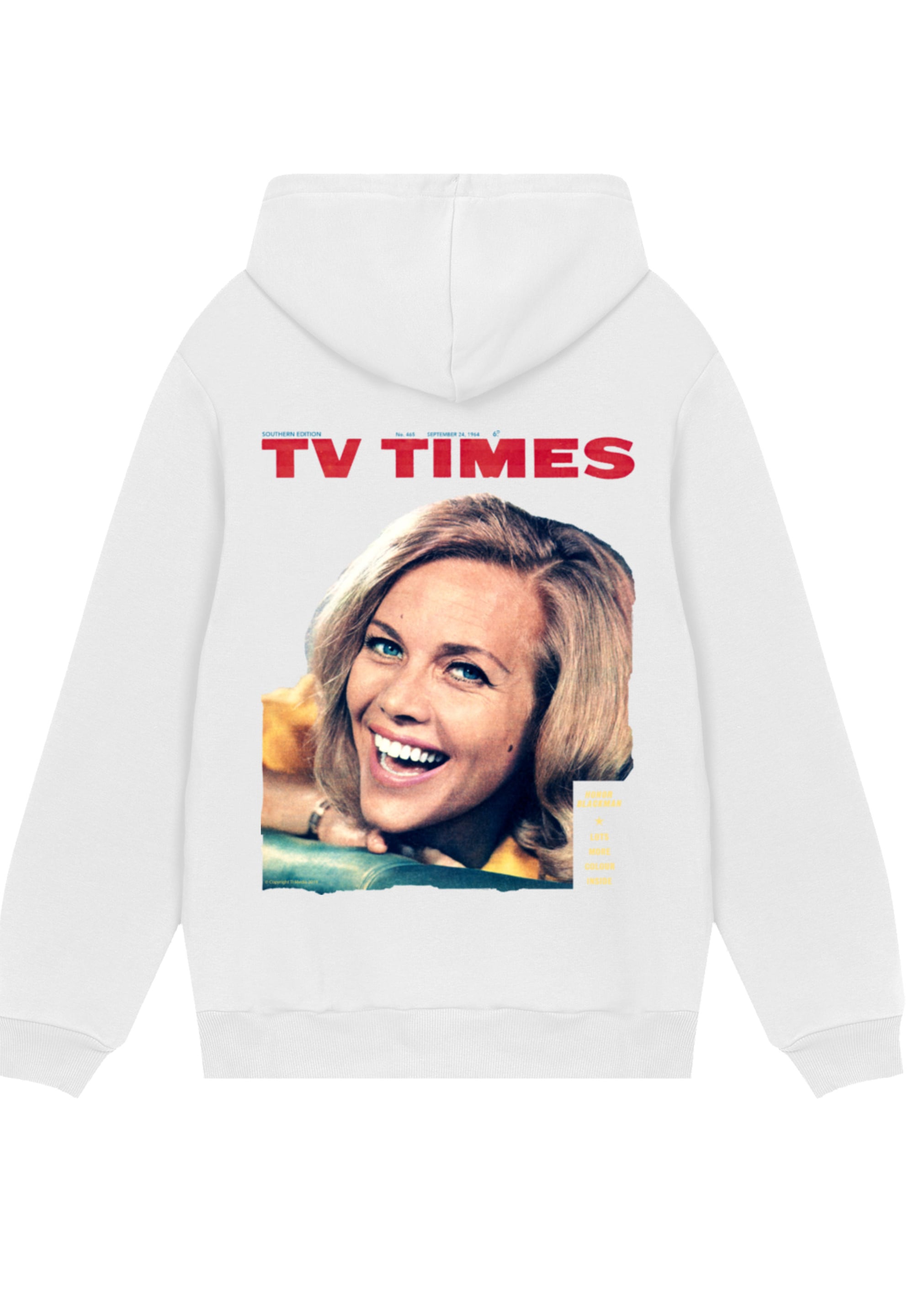 F4NT4STIC Kapuzenpullover »TV Times Honor Blackman 1964 Cover«, Premium Qualität