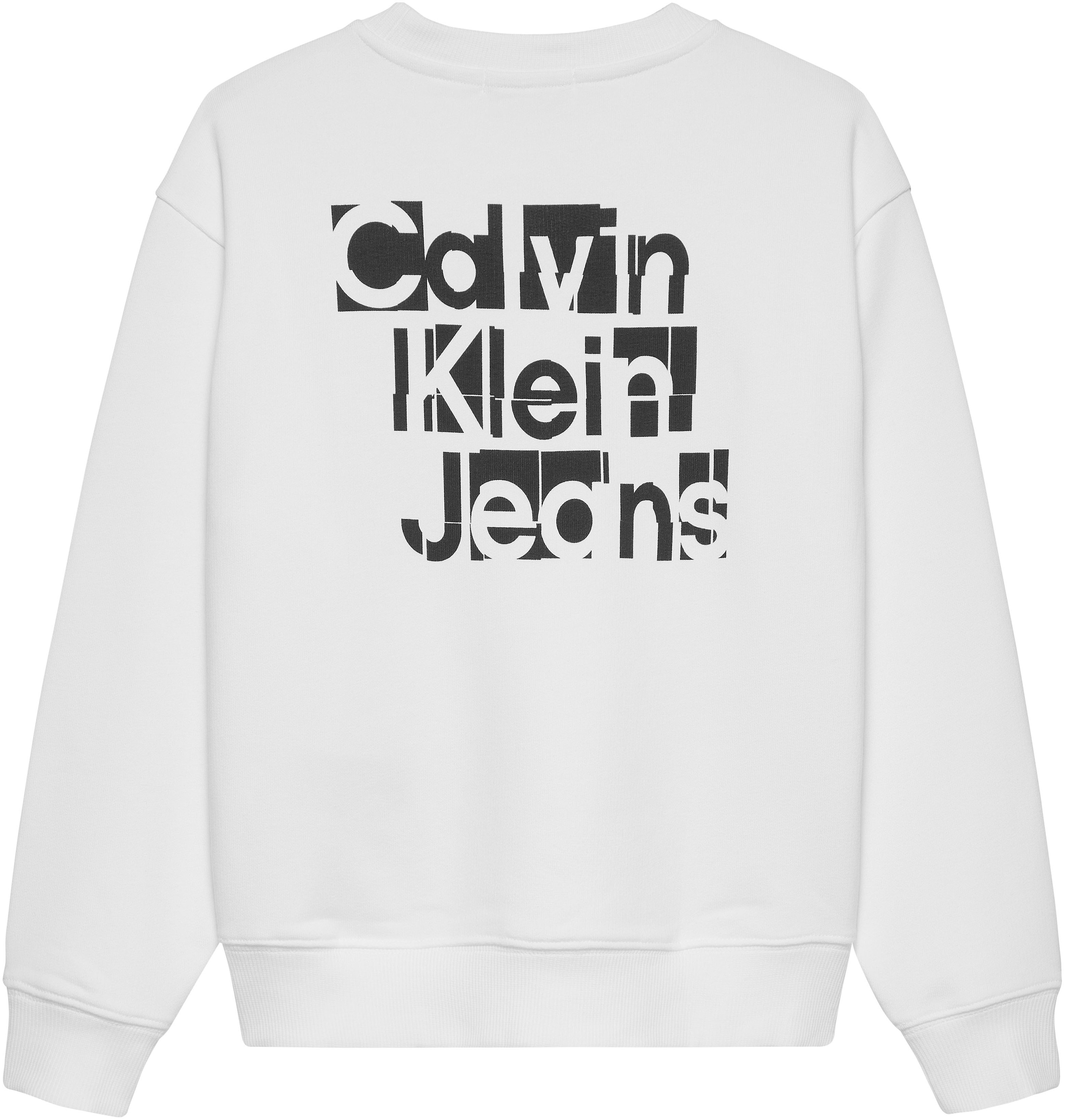 Calvin Klein Jeans Sweatshirt »PLACED INST. GRID CREWNECK«, für Kinder bis  16 Jahre kaufen | BAUR
