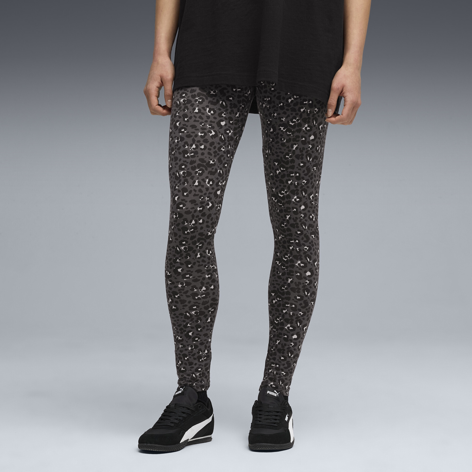 PUMA Leggings »Essentials Leggings mit Animal-Print Damen«