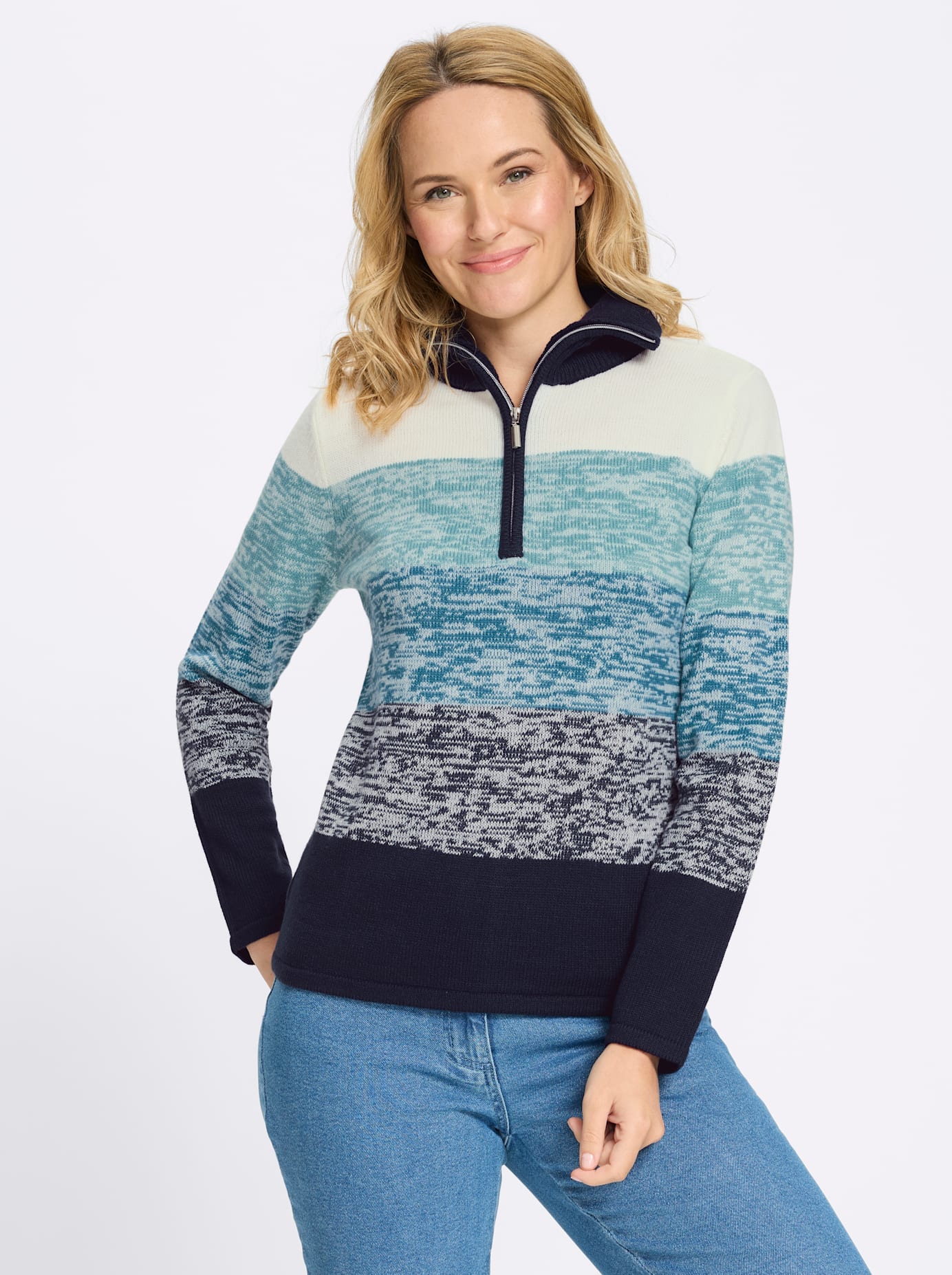 Classic Basics Strickpullover "Troyer-Pullover"