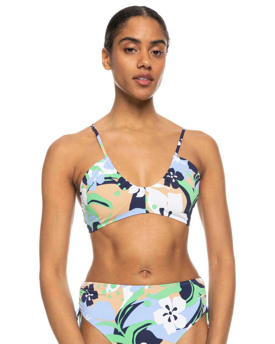 Roxy Bandeau-Bikini-Top "Printed Beach Classics" günstig online kaufen