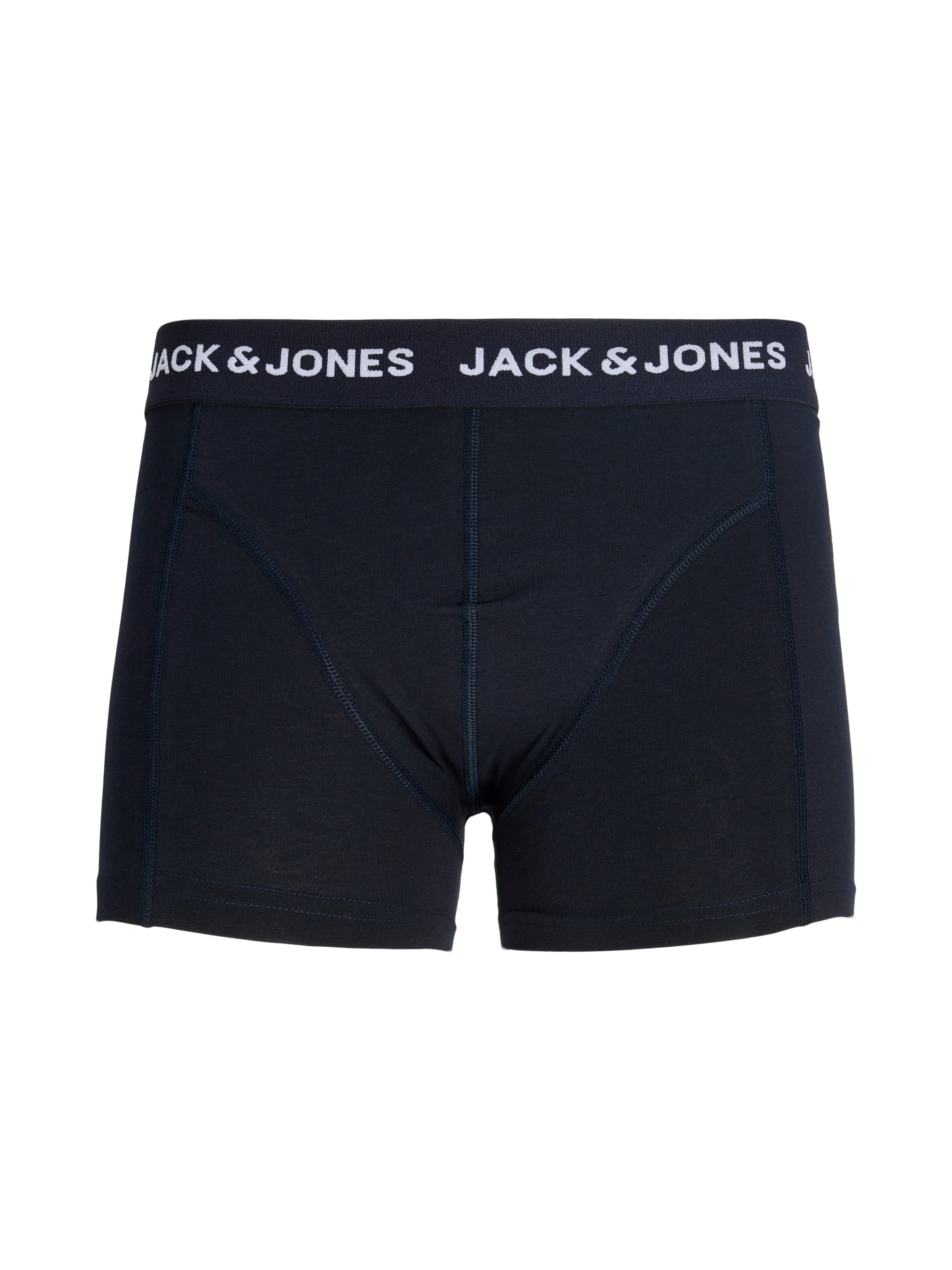 Jack & Jones Trunk »JACDALE SMILEY TRUNKS 3 PACK SN« Packung, 3 Stk. Baumwollmischung, elastischer Bund