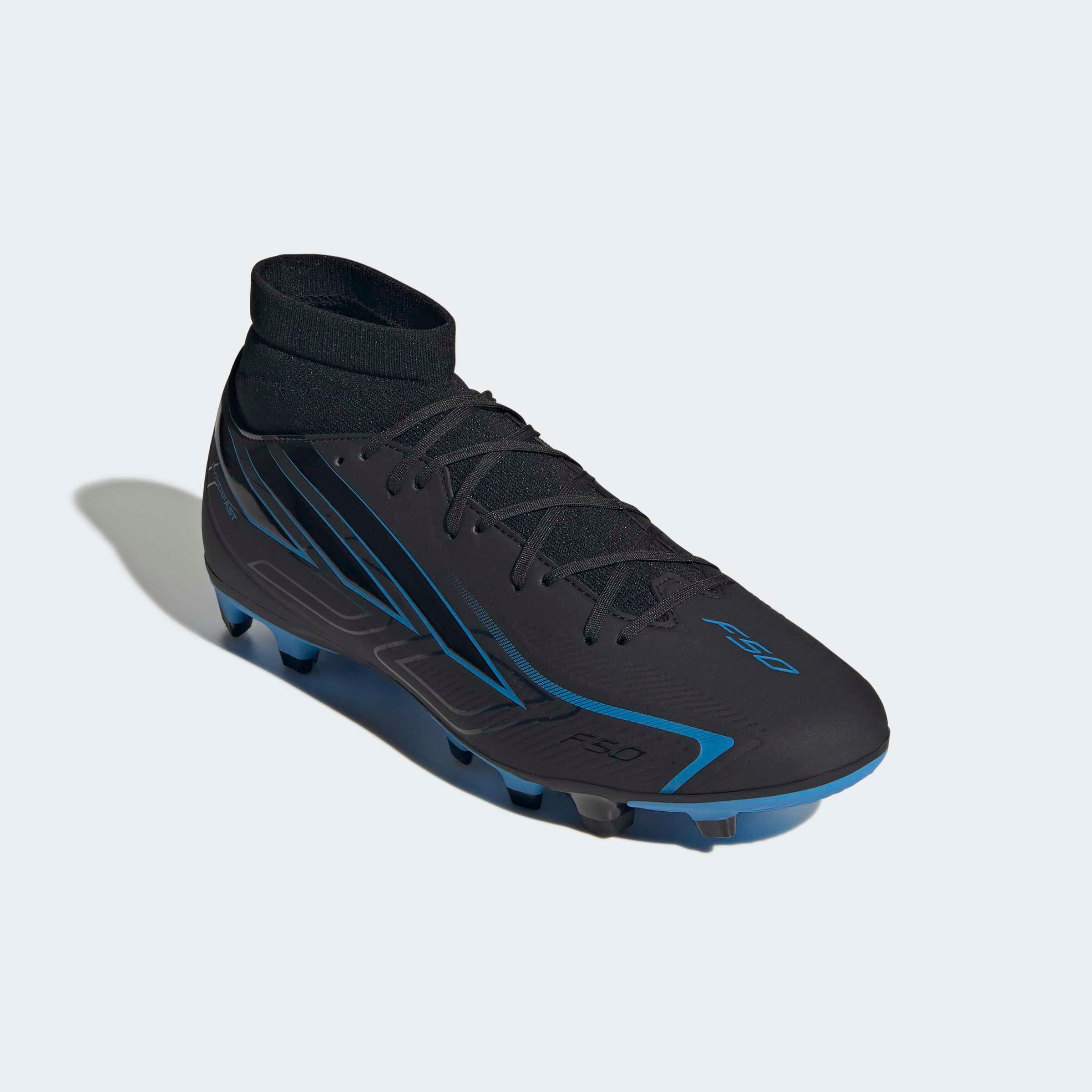 adidas Performance Fußballschuh "F50 HYPERFAST CLUB MID, FESTE / GEMISCHTE BÖDEN" für viele verschiedene Böden geeignet