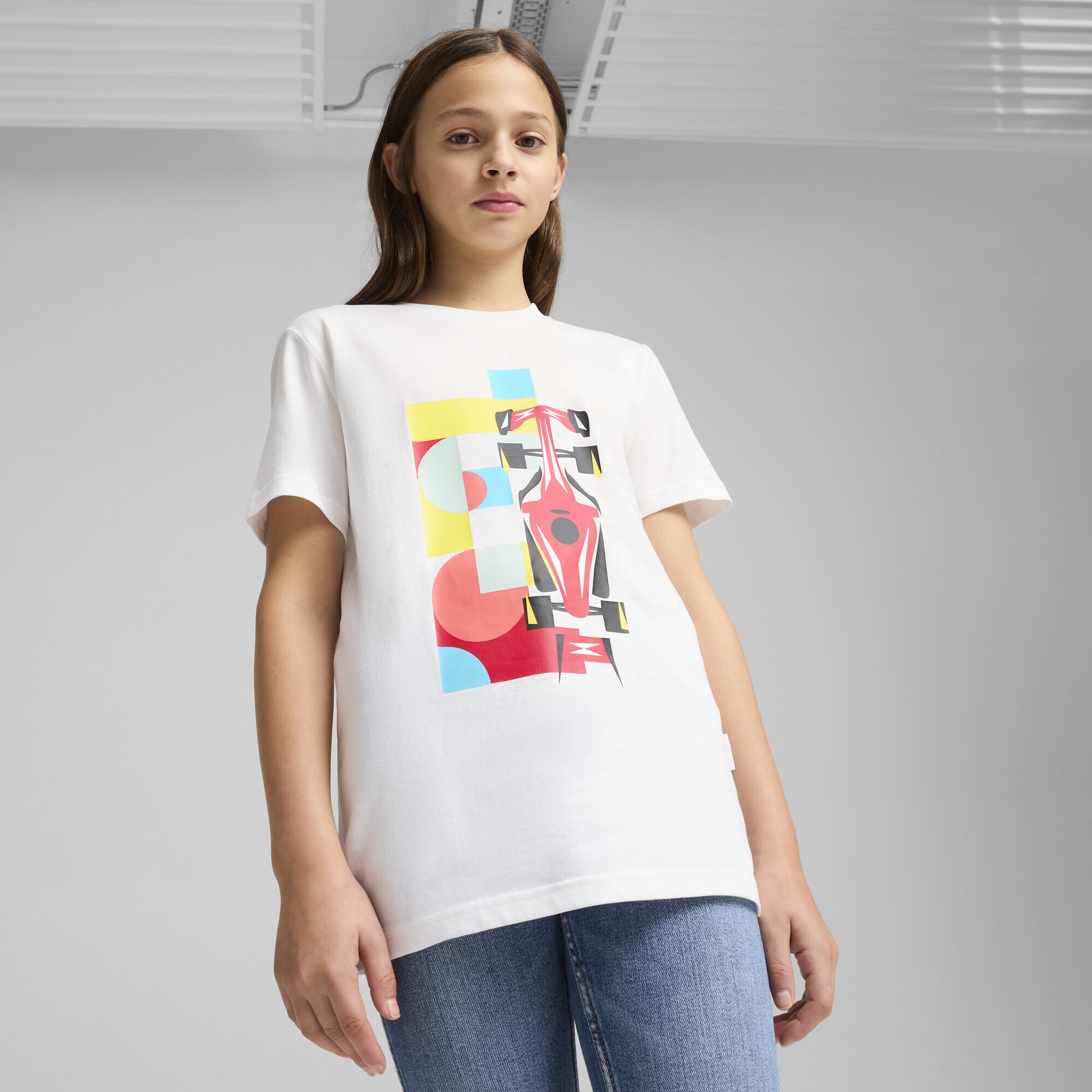 PUMA T-Shirt »Scuderia Ferrari HP Race Graphic T-Shirt Jugendliche«