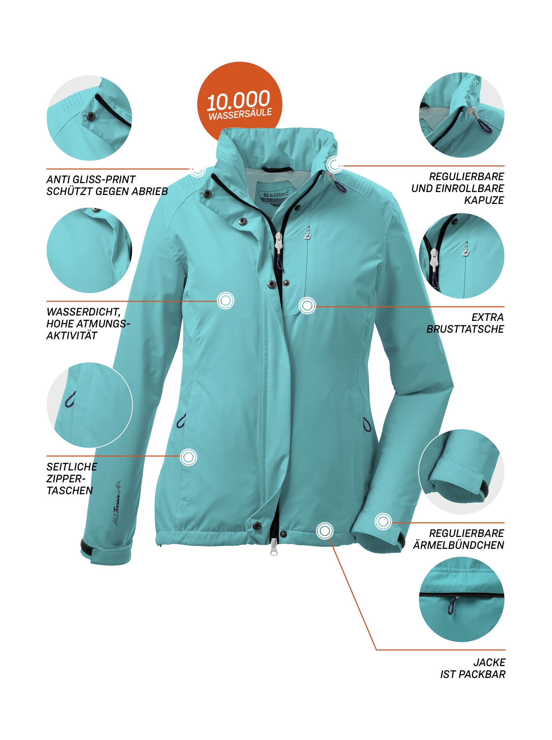 Killtec Outdoorjacke »KOS WMN kaufen für | 25 BAUR JCKT«