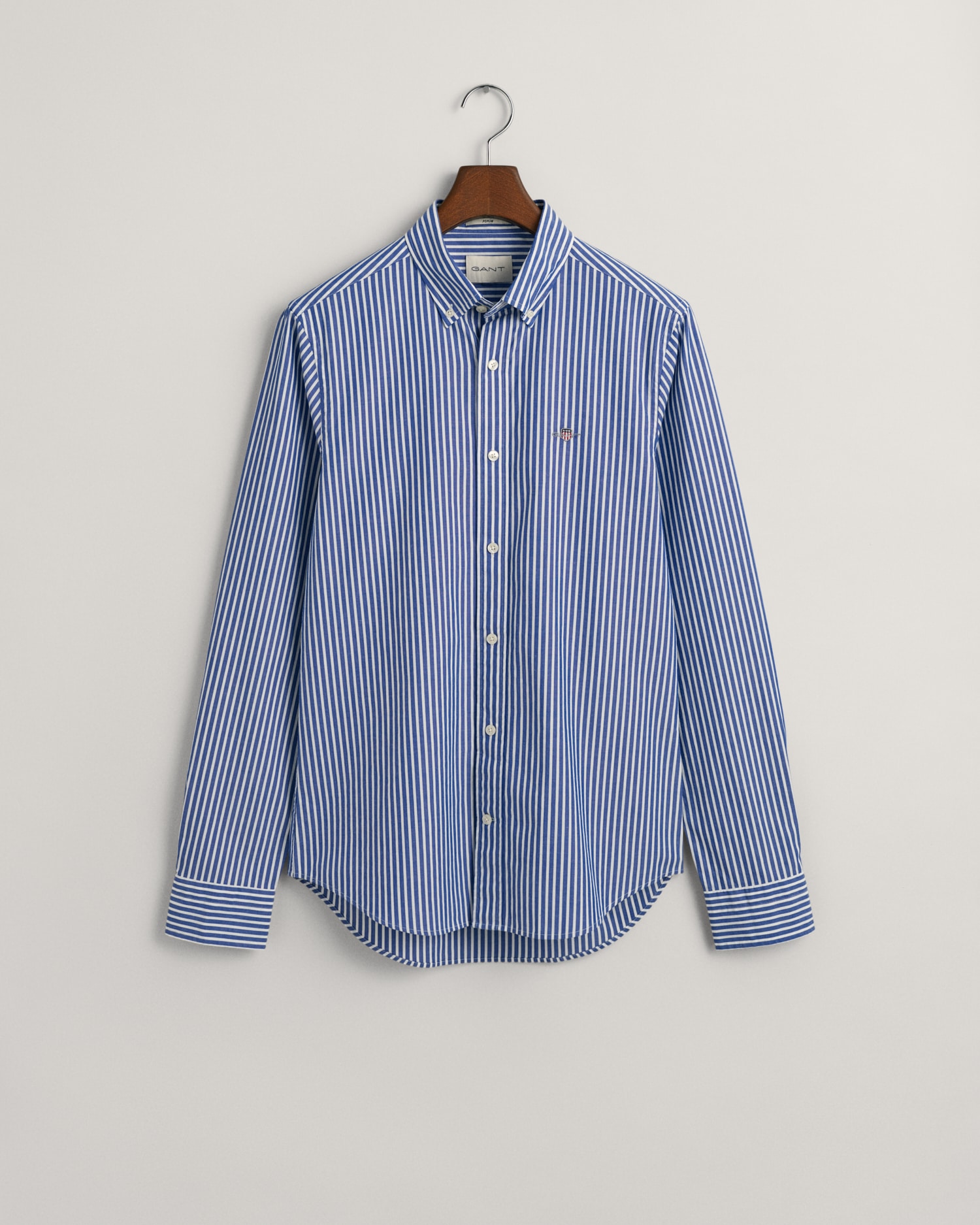 Gant Langarmhemd »SLIM POPLIN STRIPE SHIRT«