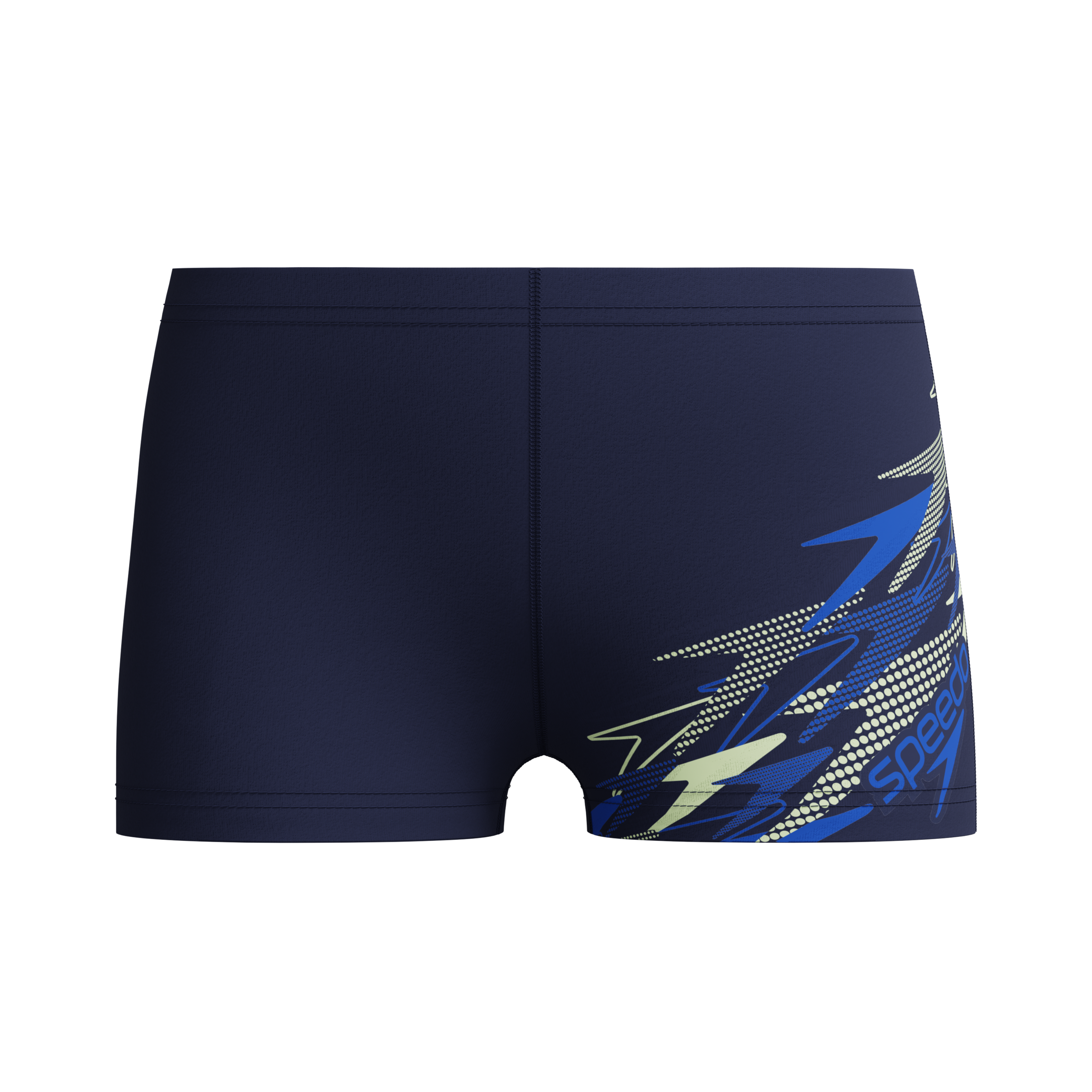 Badehose SPEEDO "Medley Logo Aquashort" Gr. 176, nvy, blu, Badehosen, 176 (170), N-Gr, Obermaterial: 80% Nylon, 20% Elasthan, Badehose, für Kinder und Jugendliche, mit Frontfutter, mit internem Kordelzug