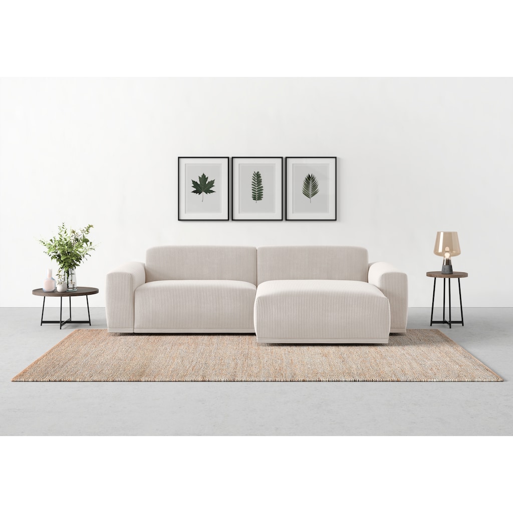 TRENDMANUFAKTUR Ecksofa »Braga«, (2 St.)