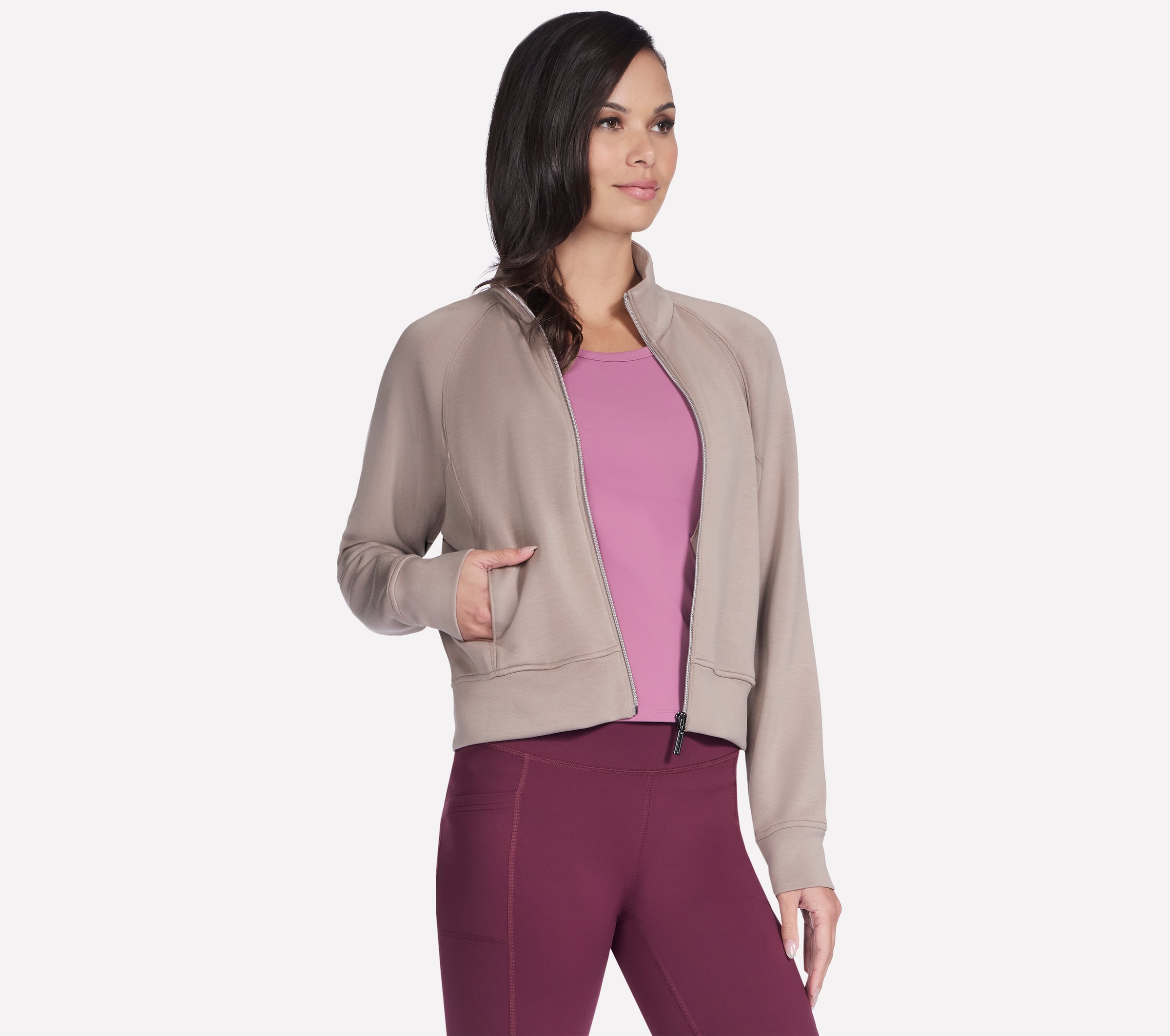 Skechers Trainingsjacke »SKECHLUXE ELEVATE JACKET« sportlicher Stil