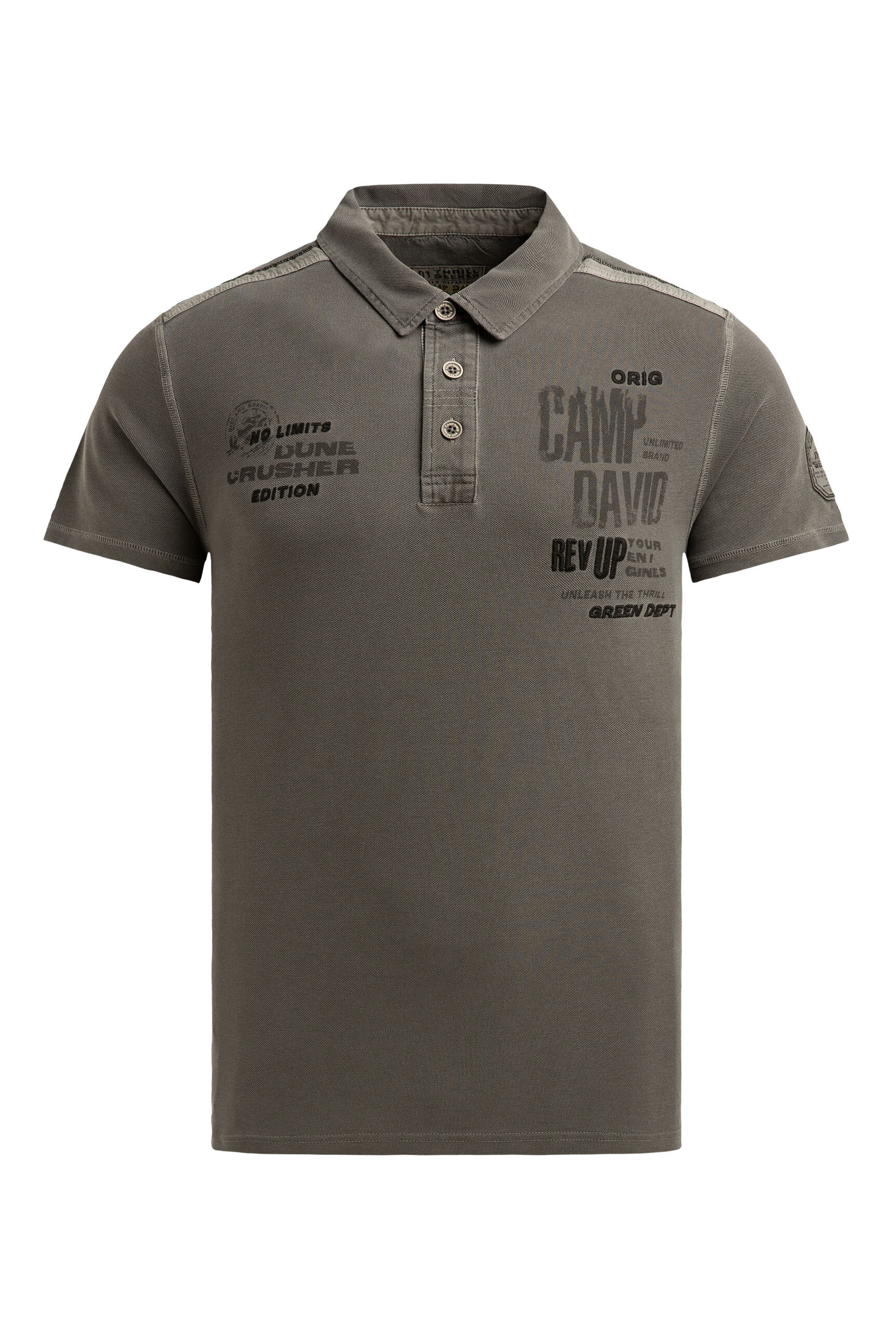 CAMP DAVID Poloshirt aus Baumwolle