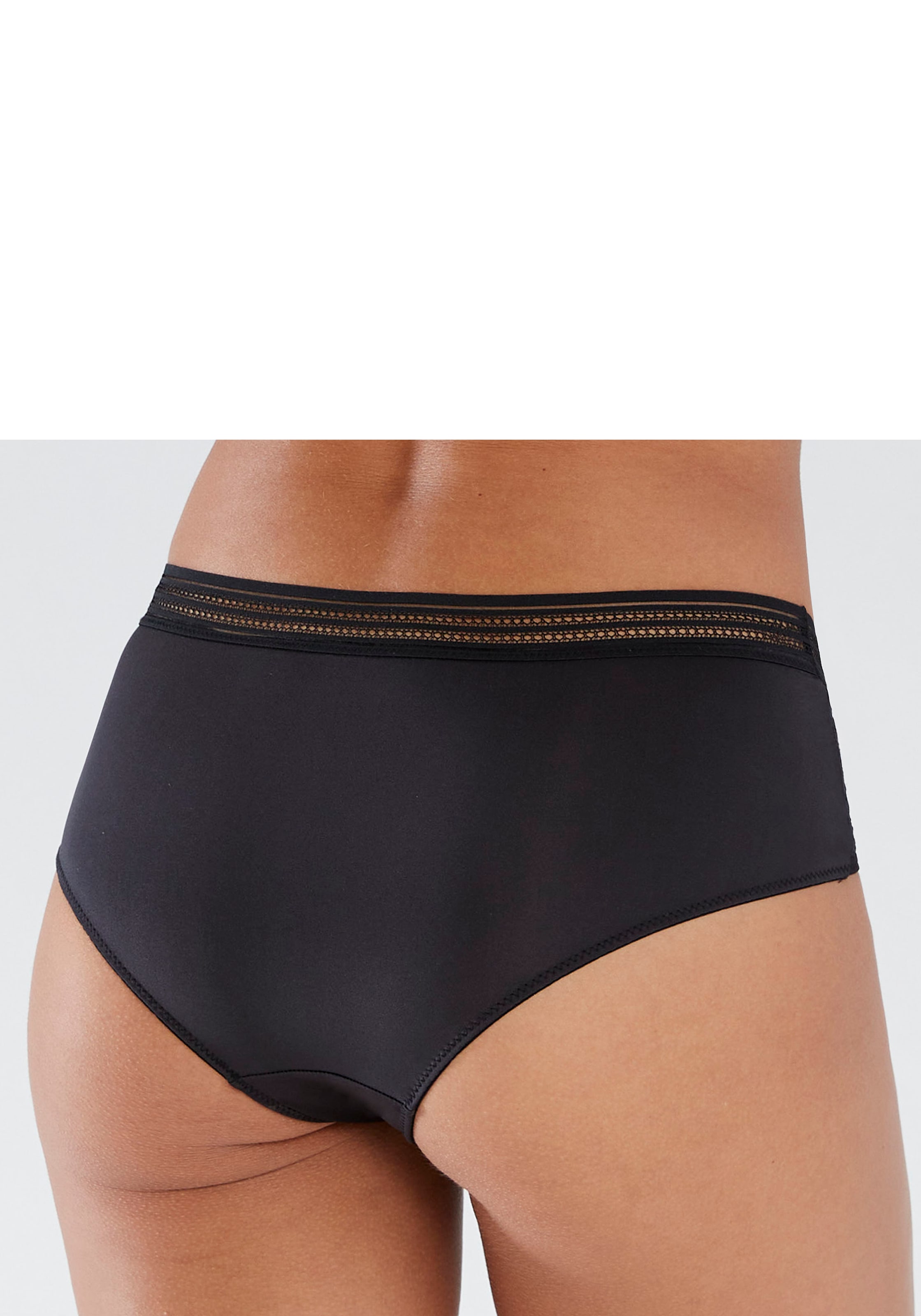 s.Oliver Panty, aus transparenter Spitze und weichem Microtouch-Material