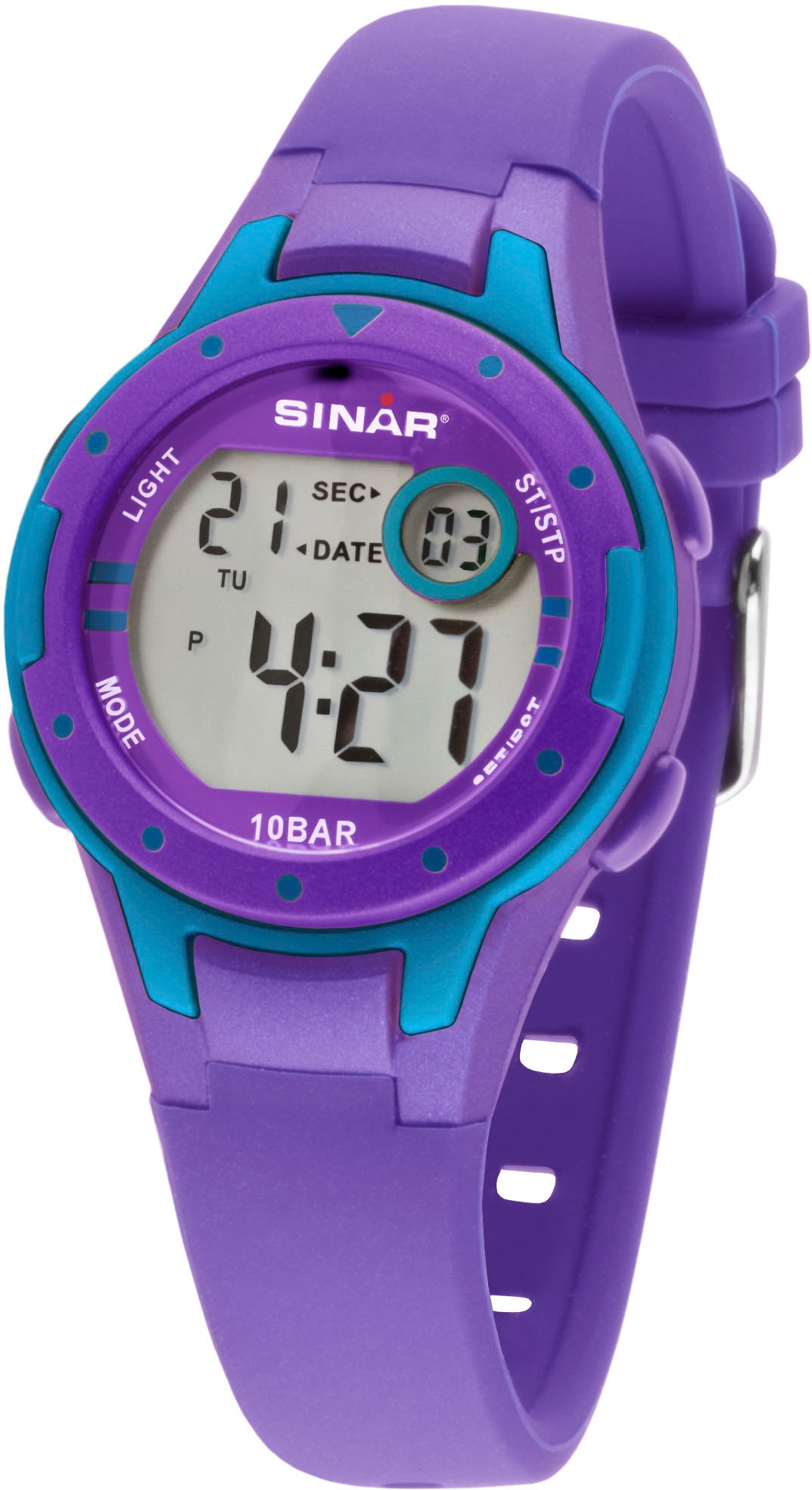 SINAR Quarzuhr »XE-52-7«, Armbanduhr, Kinderuhr, digital, Datum, ideal auch als Geschenk