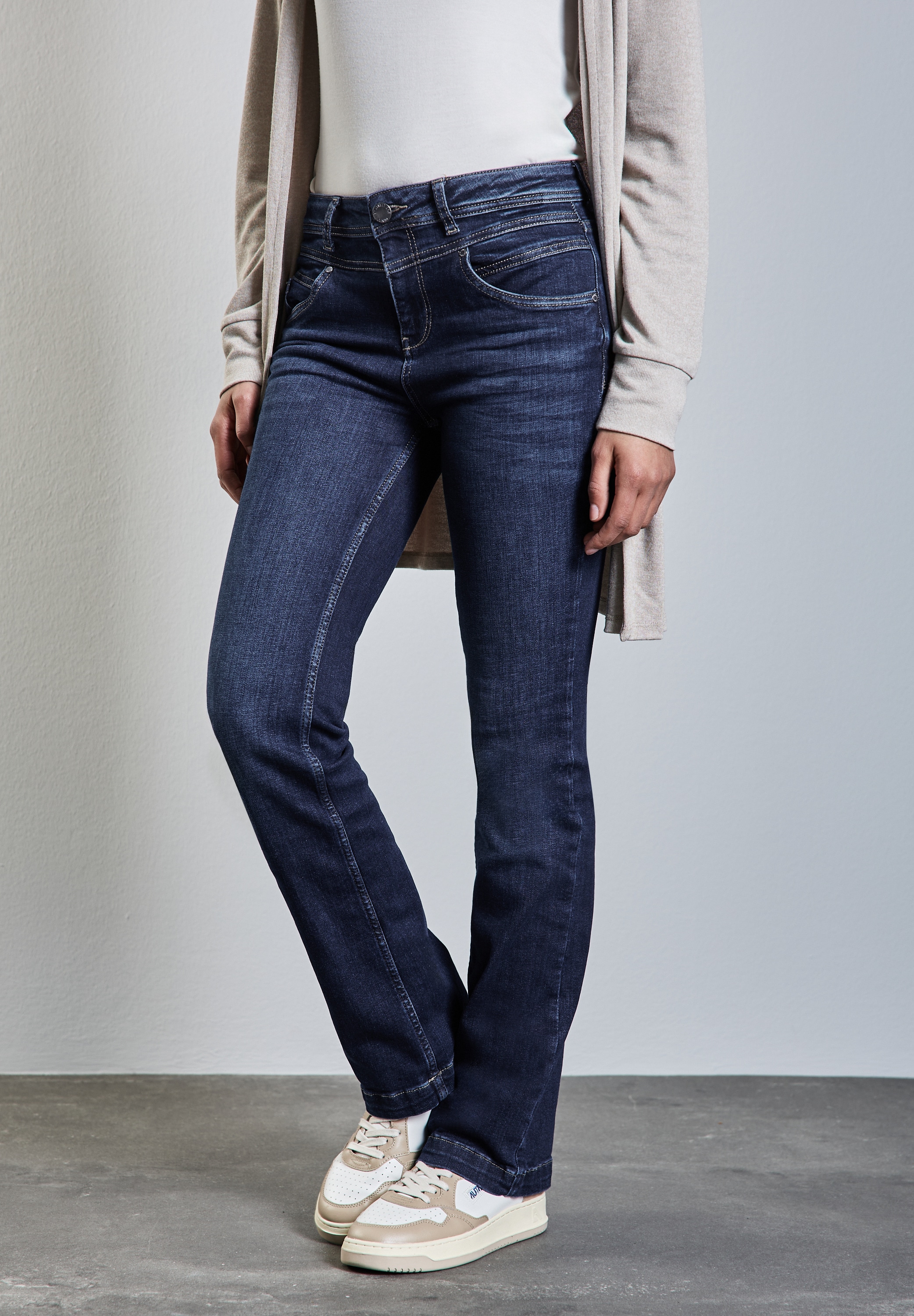 STREET ONE Slim-fit-Jeans, 5-Pocket-Style