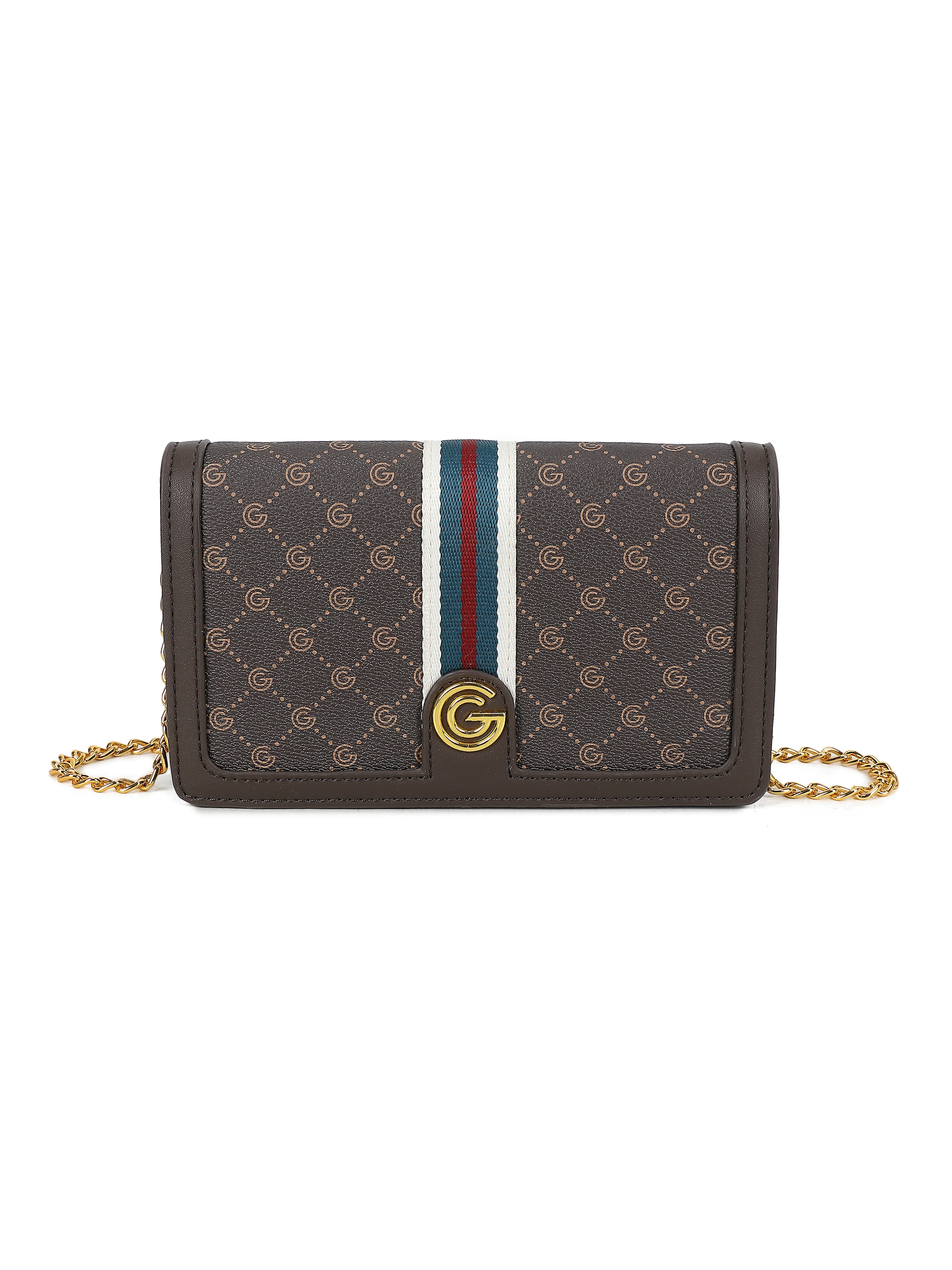 GABRIELLA G By Gabriella Gucci Geldbörse »QUEEN« Damen Geldbeutel, Portemonnaie mit Kontrastbesatz