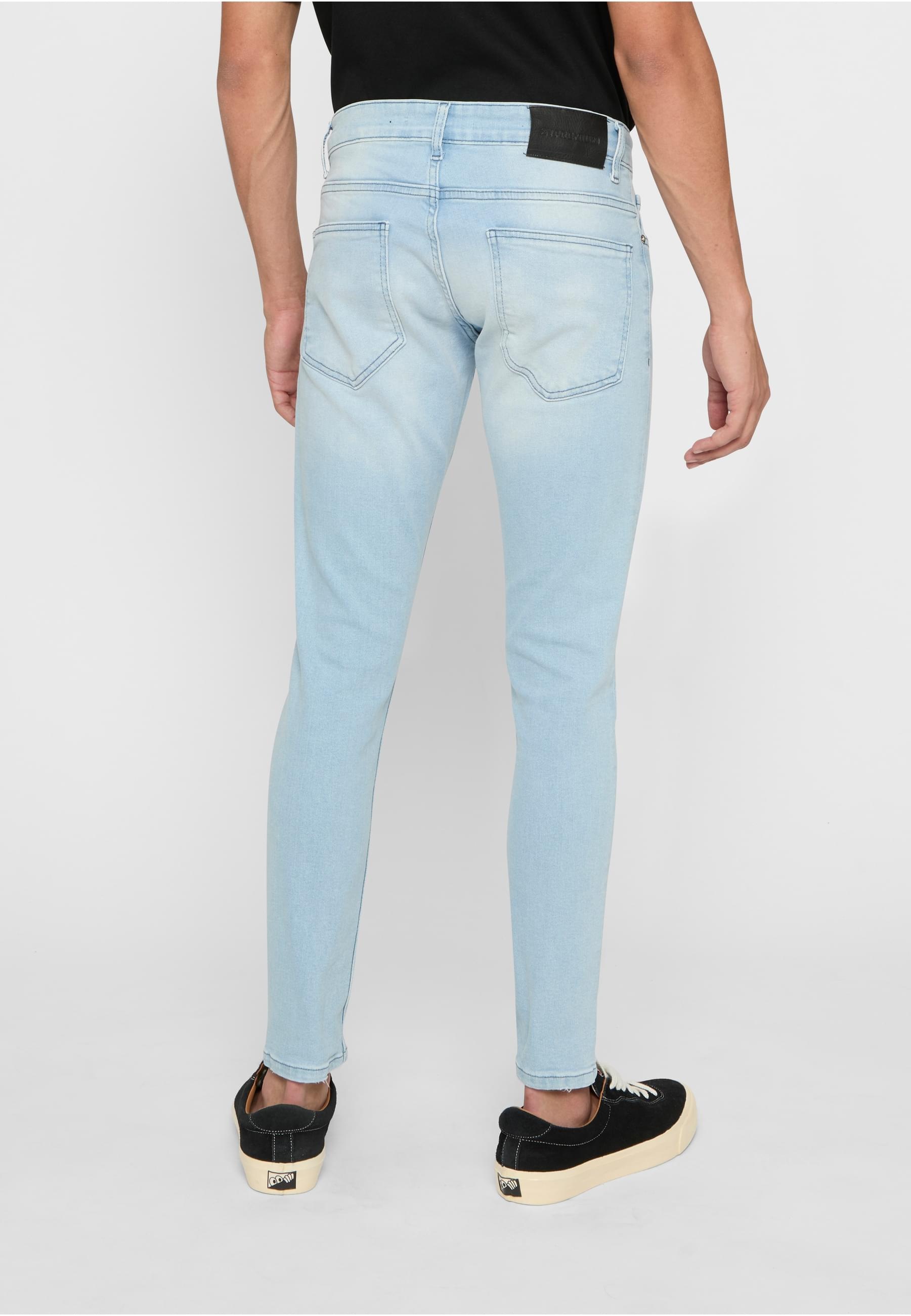 2Y Studios Bequeme Jeans »2Y Studios Herren 2Y Destroyed Skinny Fit Jeans«