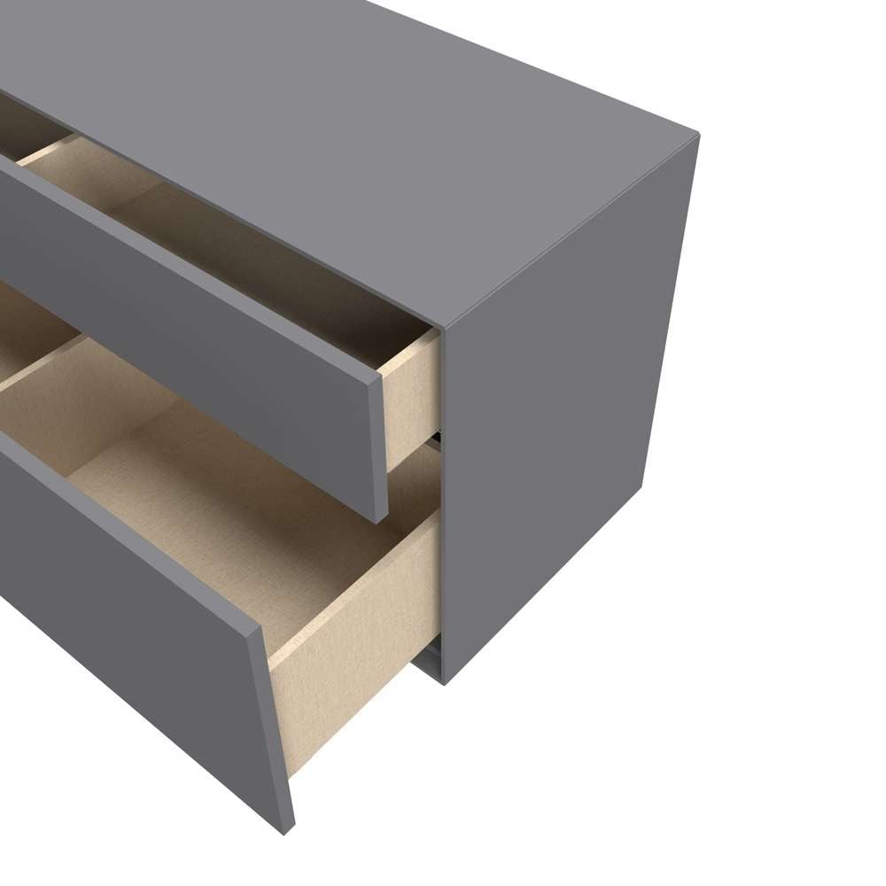 LeGer Home by Lena Gercke Lowboard »Essentials, TV-Board, TV-Kommode, TV-Schrank,  TV-Möbel« 3 Stk. tlg. Breite: 333 cm, UV lackiert, Push-to-open-Funktion