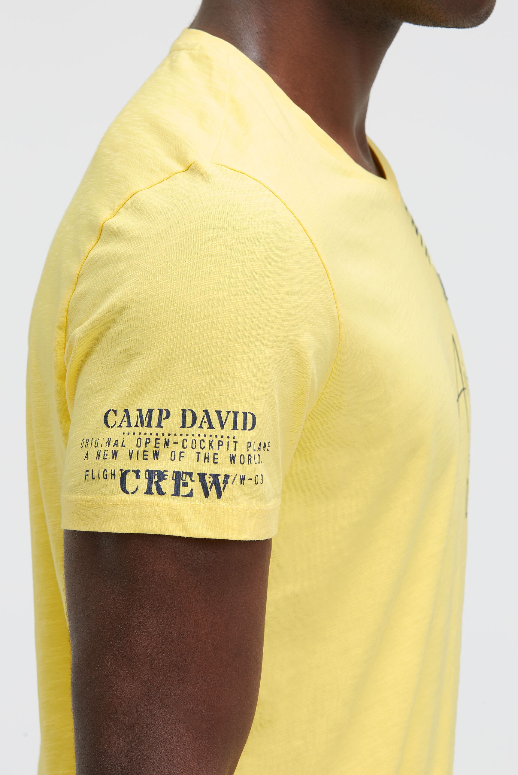 CAMP DAVID V-Shirt, mit maskulinem V-Ausschnitt