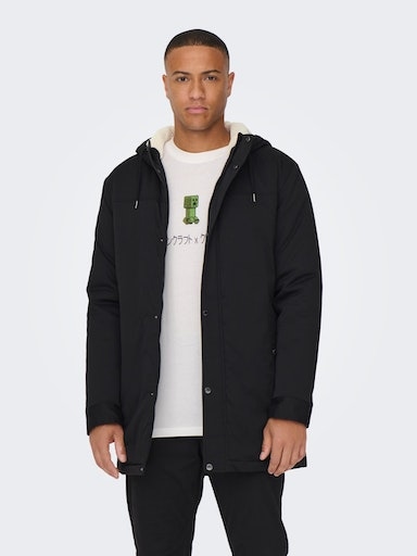 ONLY & SONS Parka "ONSALEXANDER LIFE PARKA OTW VD" mit Kapuze Polyester, re günstig online kaufen