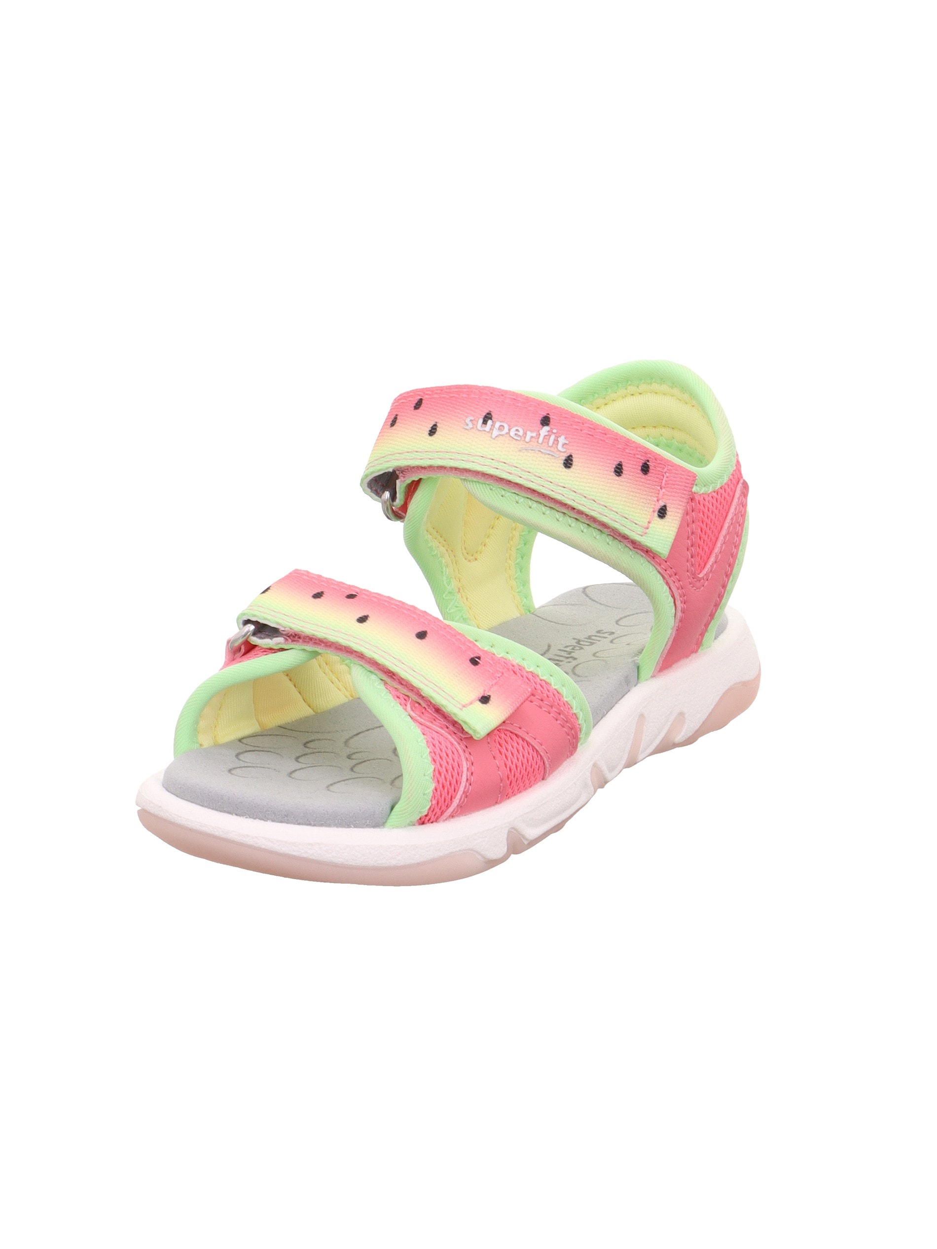 Superfit Pebbles WMS Mittel Girls Sandals Pink/Green Size 28