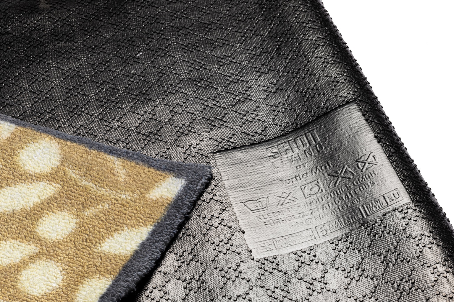 Turtle Mat Fußmatte »Looting Fruits Neutral« rechteckig 9 mm Höhe