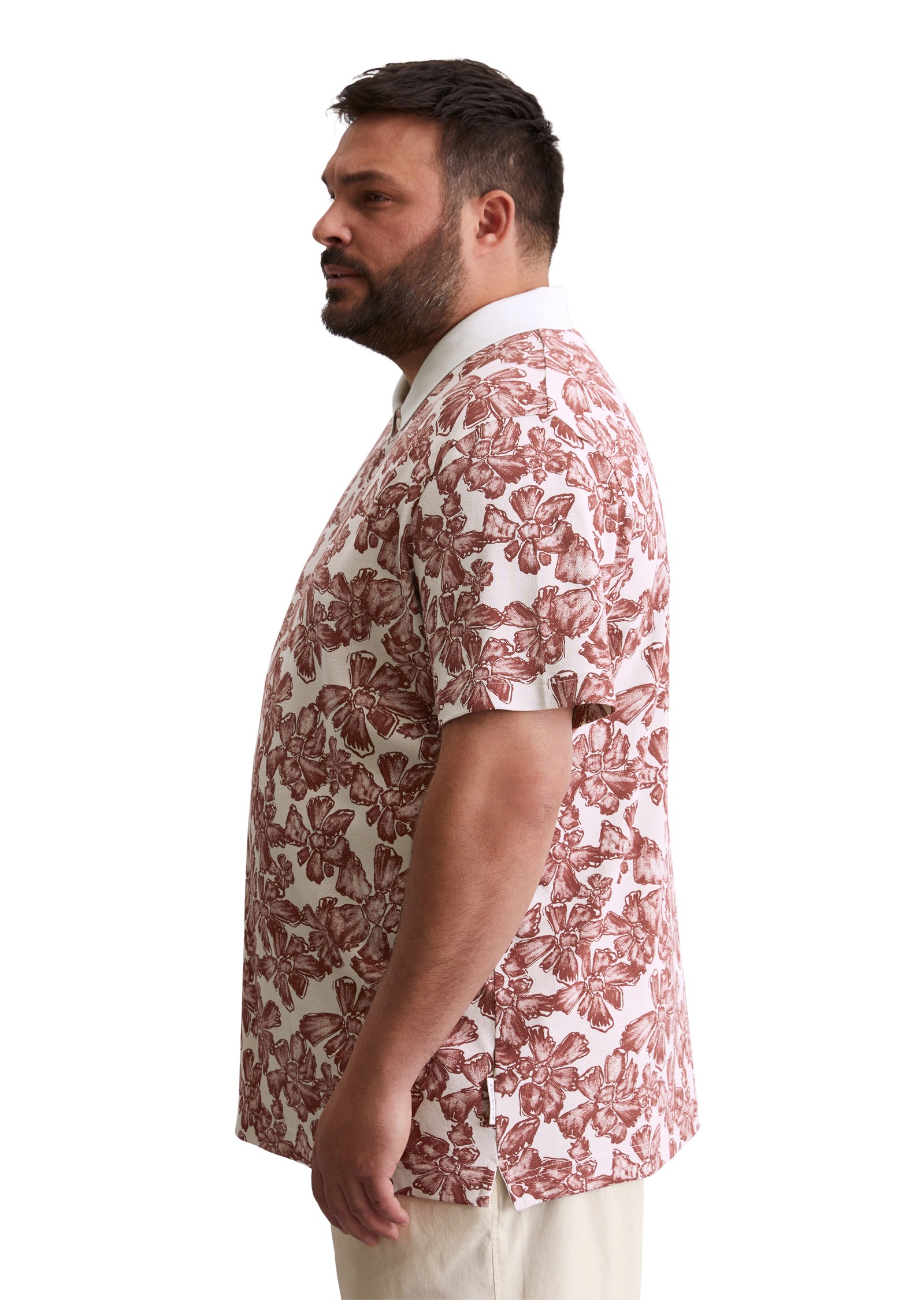 Marc OPolo Poloshirt "aus Bio-Baumwoll-Mix" günstig online kaufen