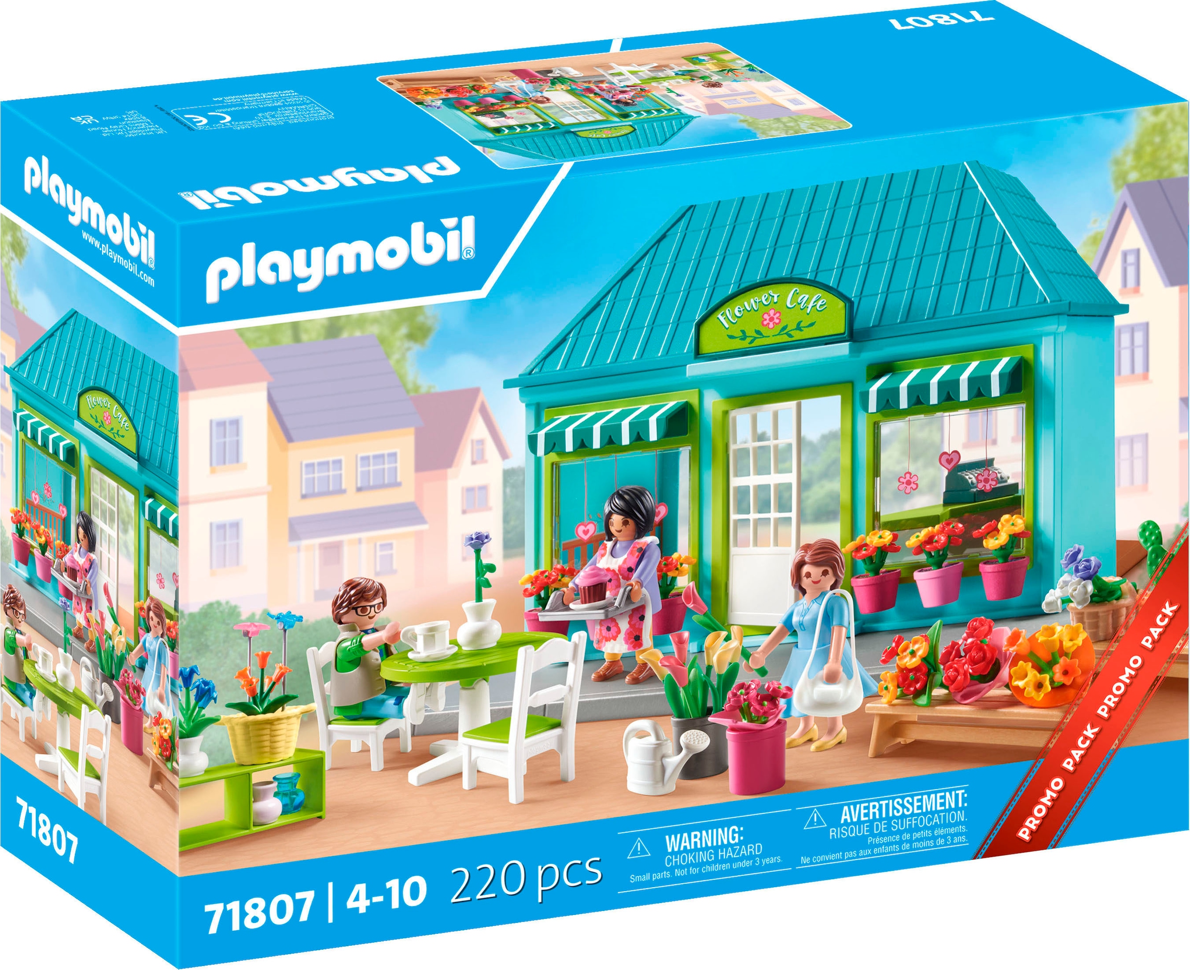 Playmobil® Konstruktions-Spielset »Blumenladen (71807), Playmobil My Life«, (220 St.), Made in...