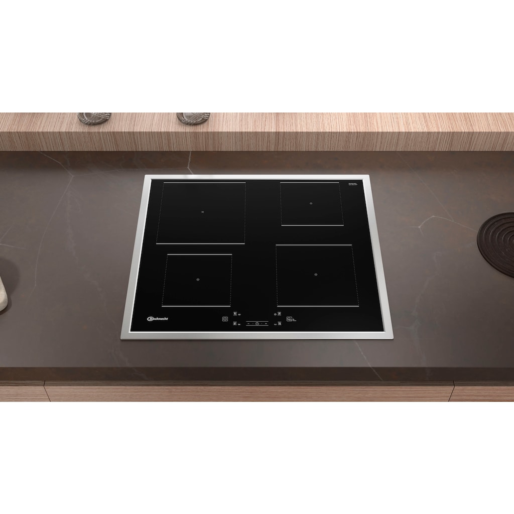 BAUKNECHT Backofen-Set »BAKO4 HI6 BLACK«, BIR4 DH8FS2 ES, mit 2-fach-Teleskopauszug, Hydrolyse