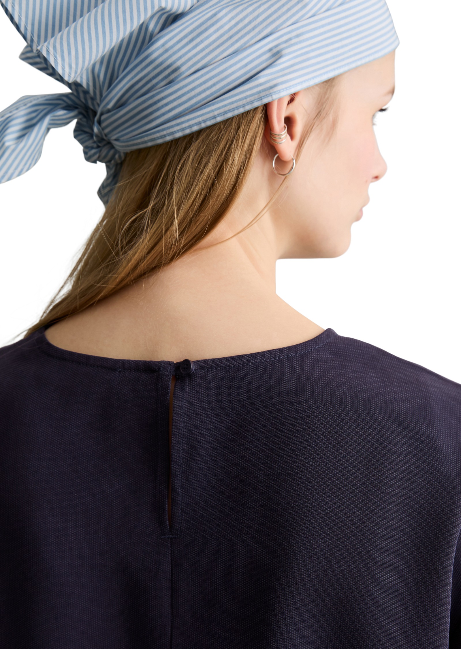 Marc O'Polo DENIM Kurzarmbluse »aus TENCEL™ Lyocell«