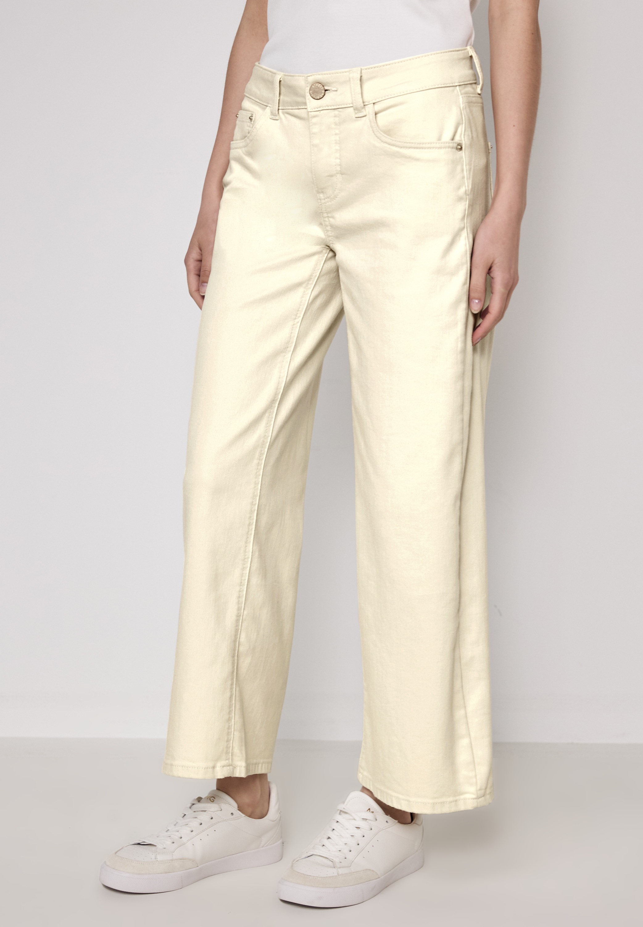 STREET ONE STUDIO Loose-fit-Jeans, High Waist