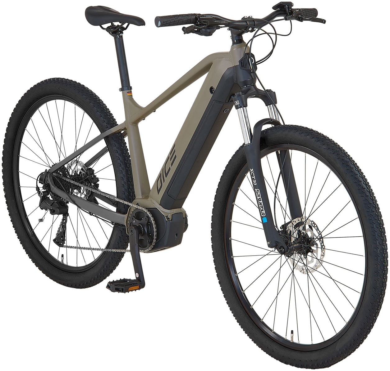 Prophete E-Bike »Dice 3.0«, 10 Gang, Shimano, Cues, Mittelmotor 250 W