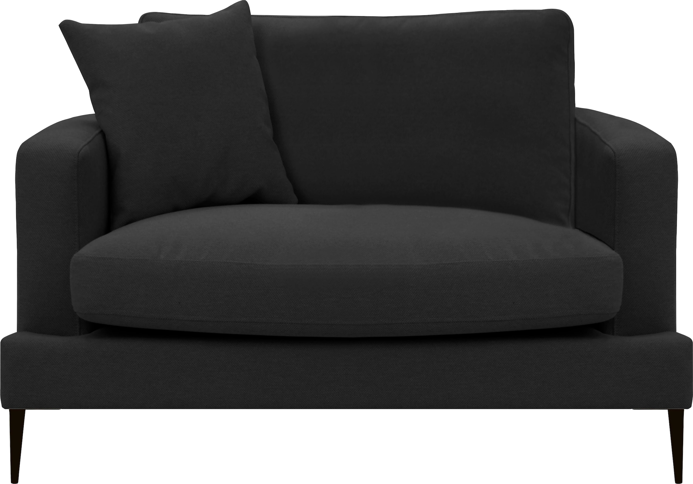 Leonique Sessel "Cozy Loungesessel, Designersessel, Maße B/T/H: 91/97/80 cm günstig online kaufen