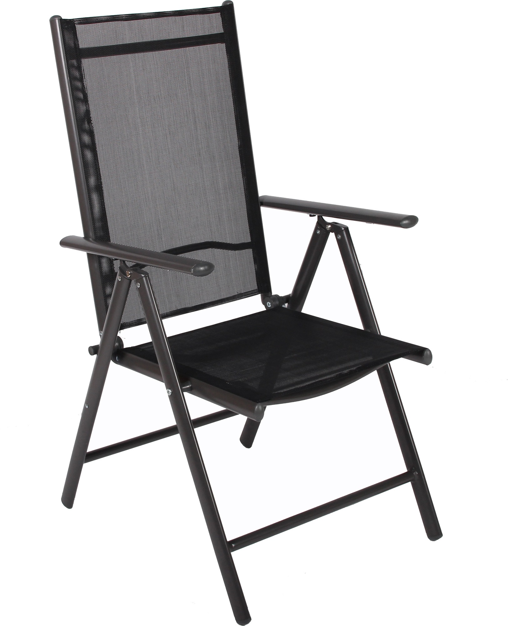 Thumbnail - VCM Gartenstuhl "2er Set Alu Gartenstuhl Hochlehner Klappstuhl" () 2 Stk.