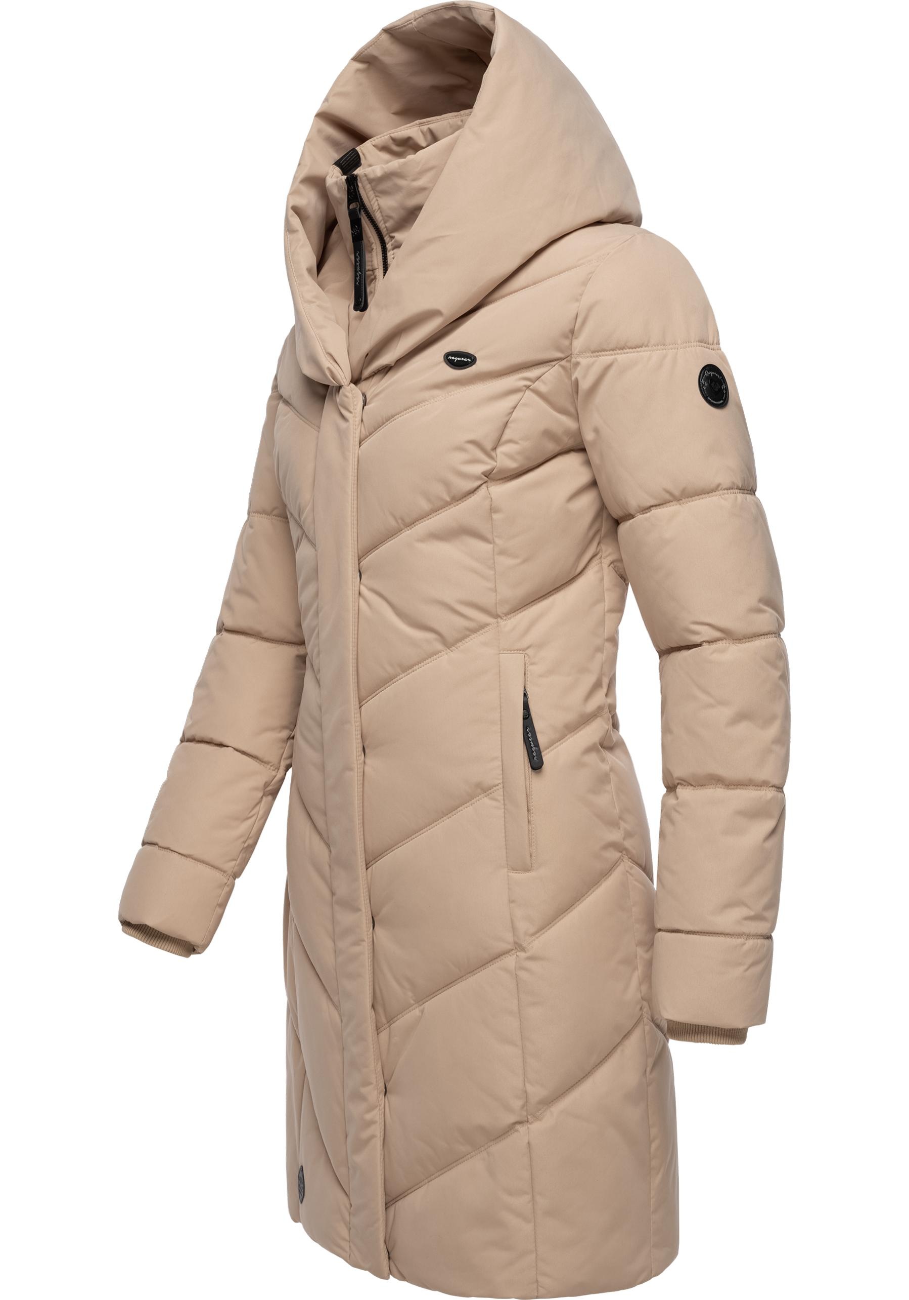 Ragwear Steppmantel »Natalka«, stylischer, gesteppter Winterparka mit gefütterter Kapuze