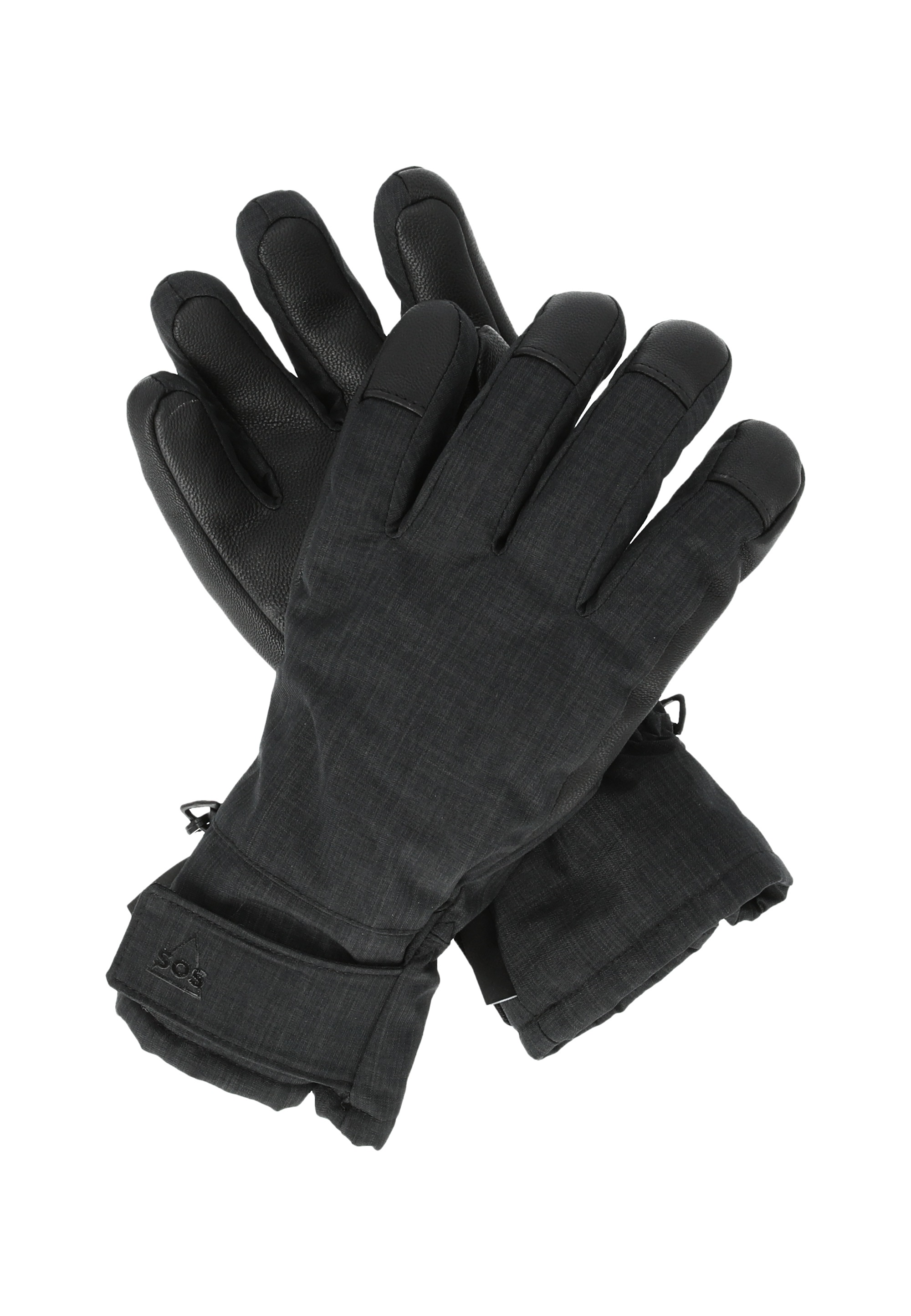 SOS Skihandschuhe "Fernie" mit praktischem Klettriegel günstig online kaufen