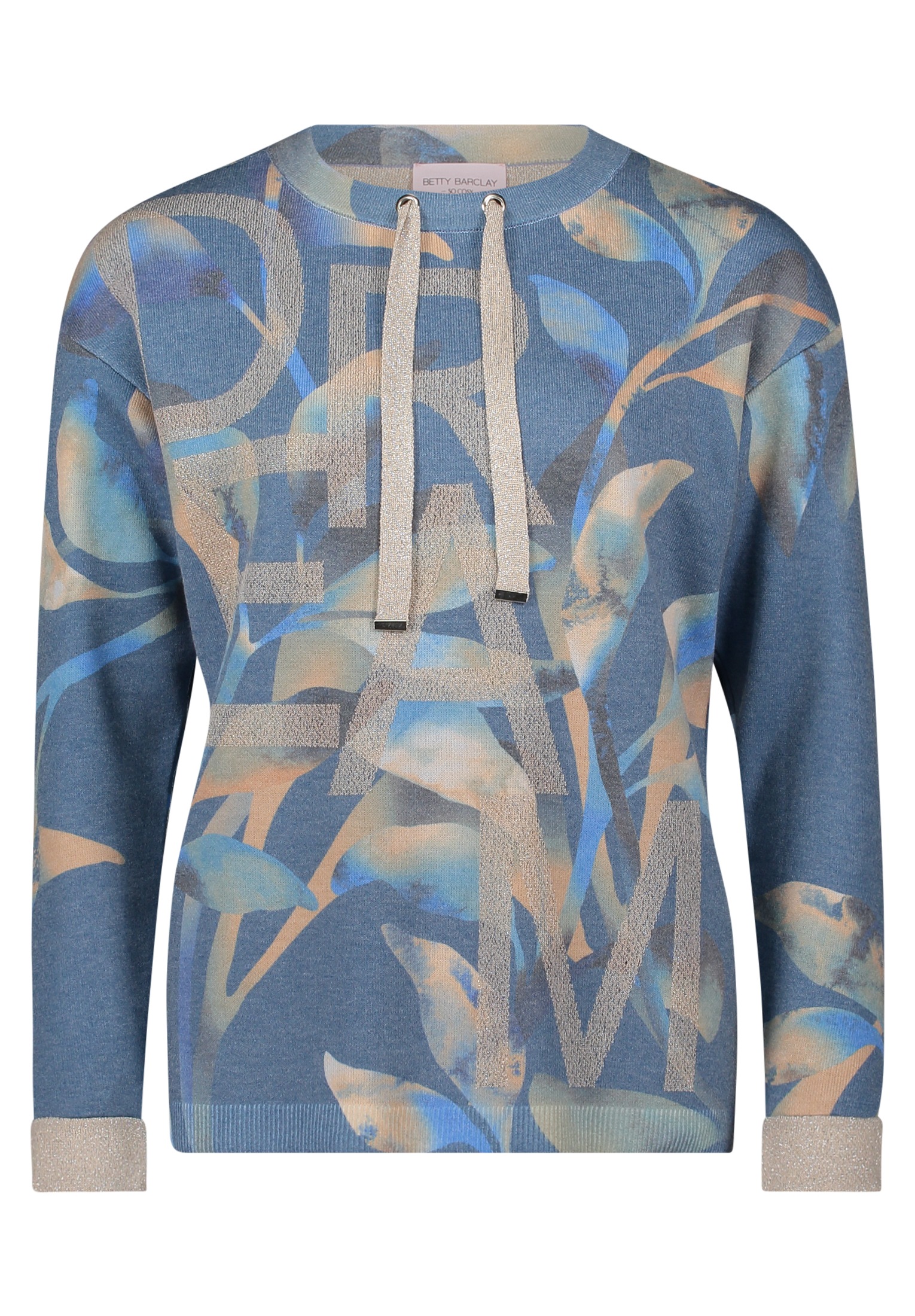 Betty Barclay Strickpullover "Damen Feinstrickpullover mit Print" 1 Stk. tl günstig online kaufen